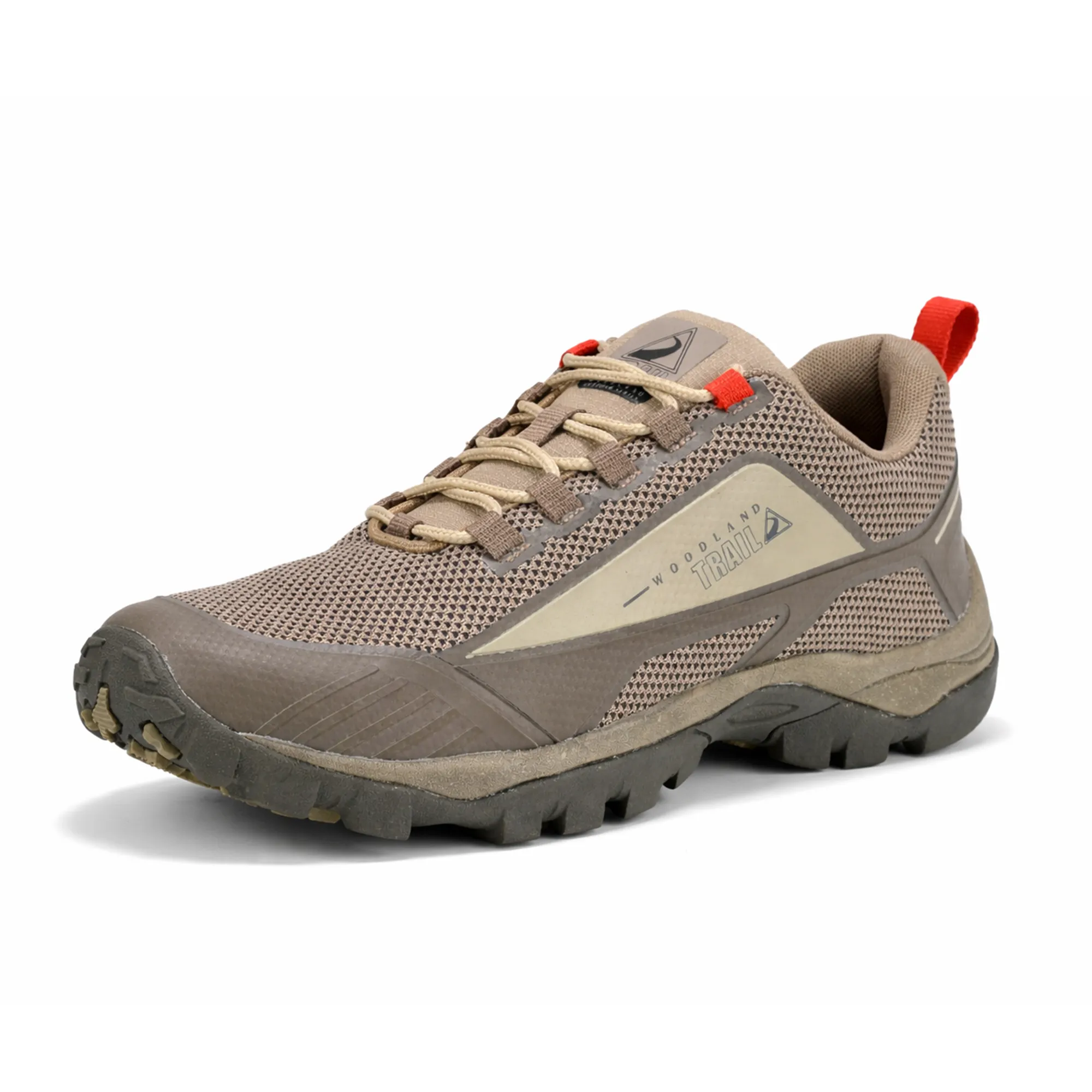 Woodland Beige Men Hiking Shoes - Thumbnail 11