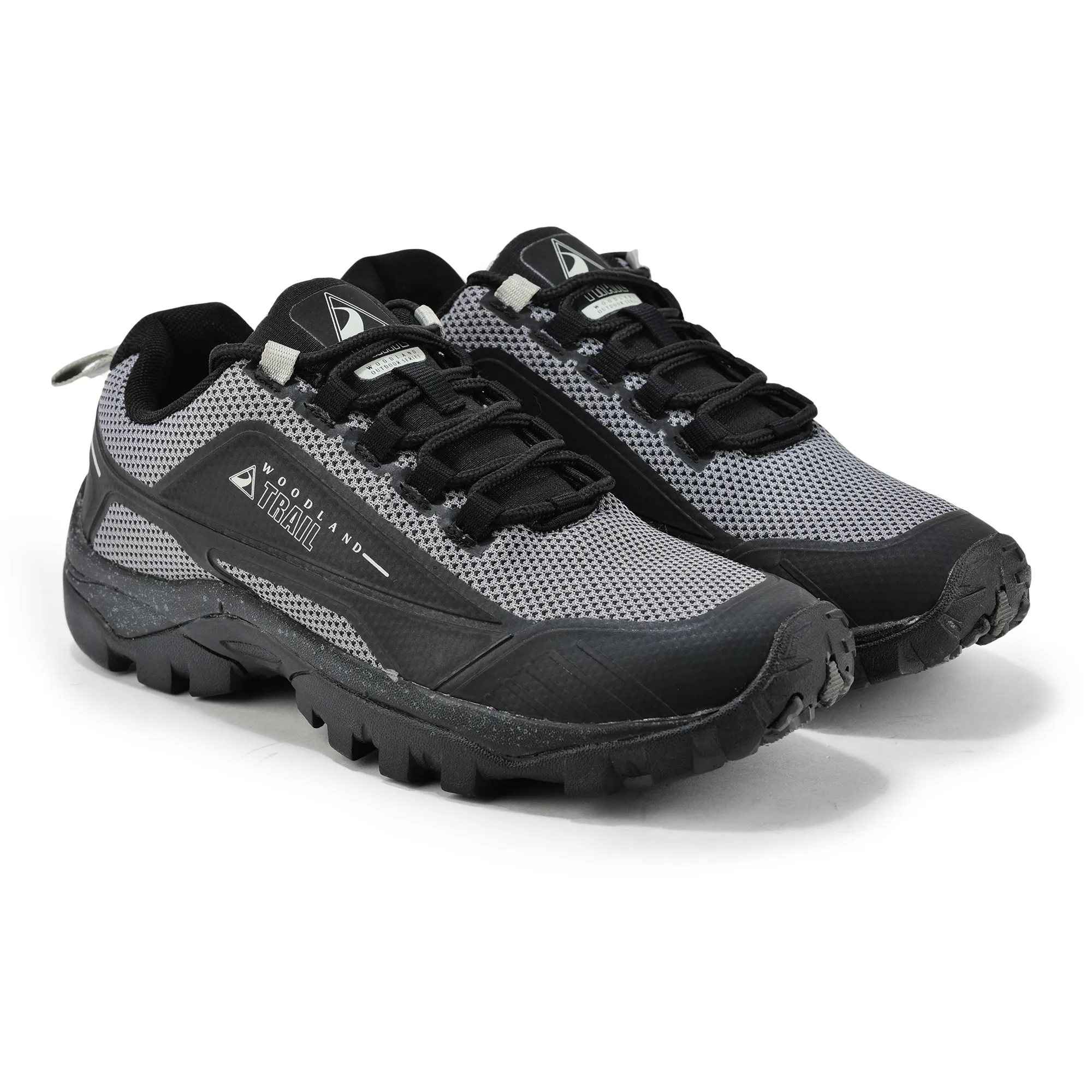 Woodland Black Men Hiking Shoes - Thumbnail 7
