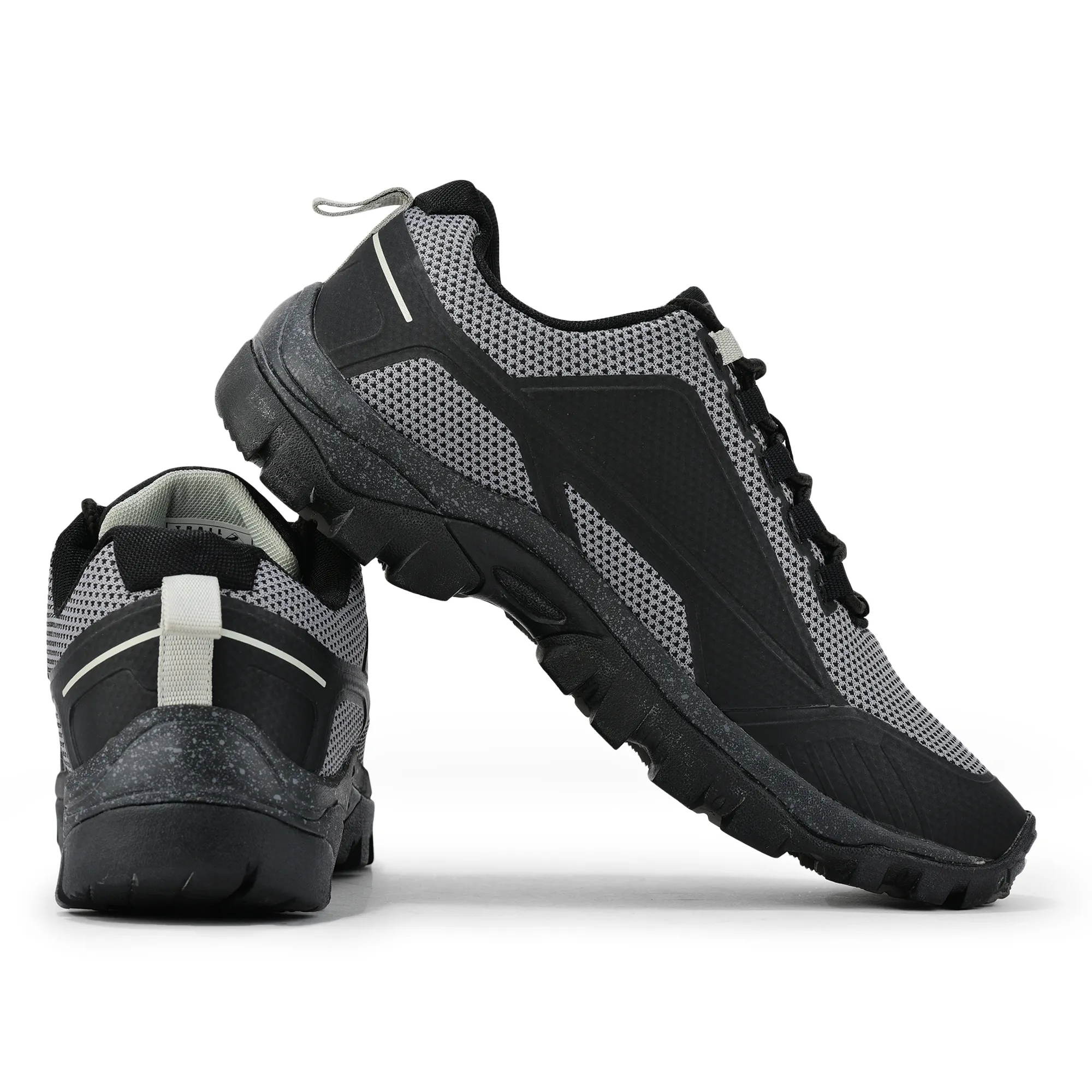 Woodland Black Men Hiking Shoes - Thumbnail 10