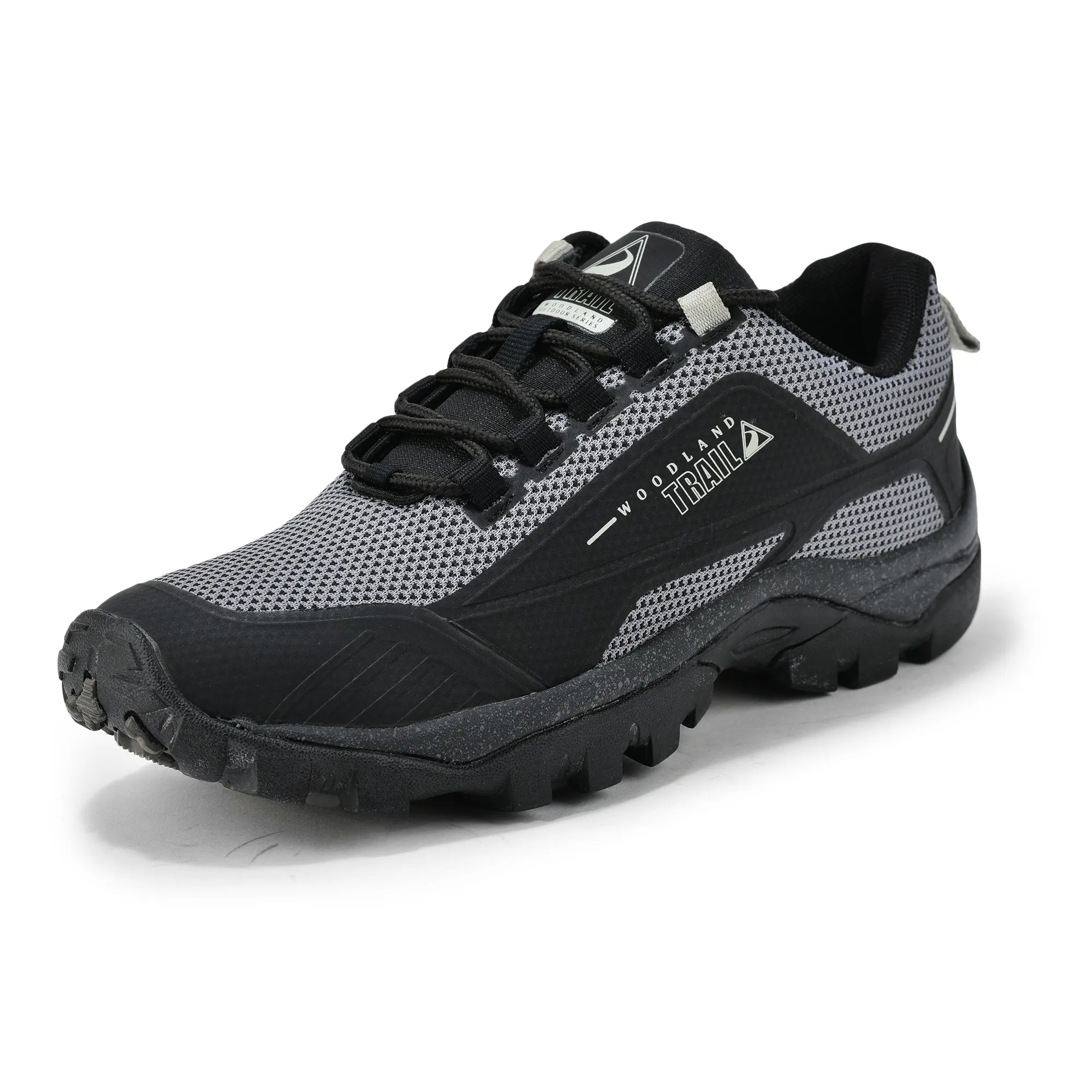 Woodland Black Men Hiking Shoes - Thumbnail 11
