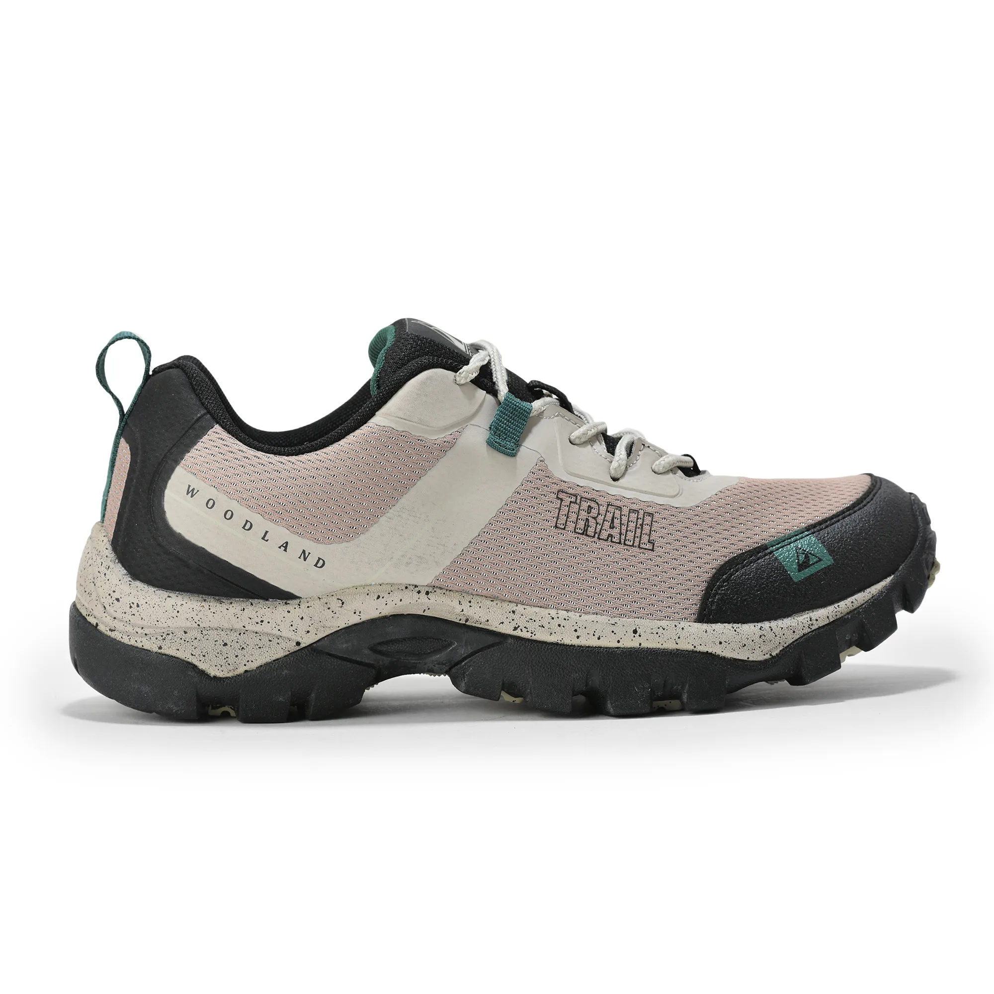 Woodland Men Khaki Hiking Shoes - Thumbnail 2