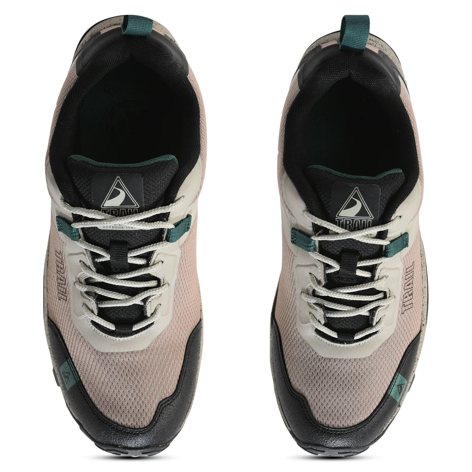Woodland Men Khaki Hiking Shoes - Thumbnail 5