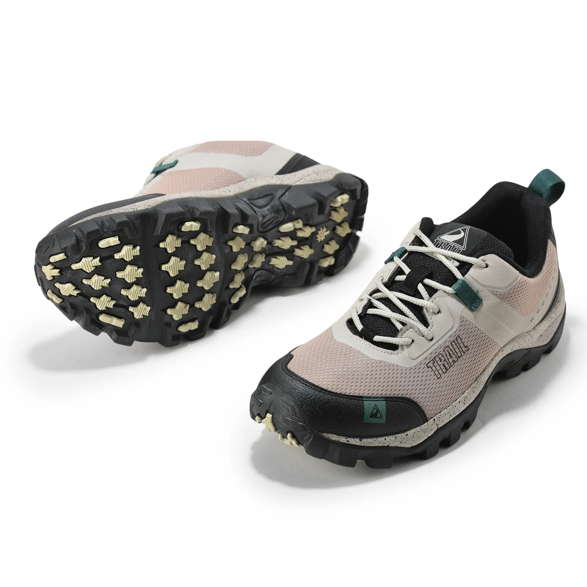 Woodland Men Khaki Hiking Shoes - Thumbnail 6