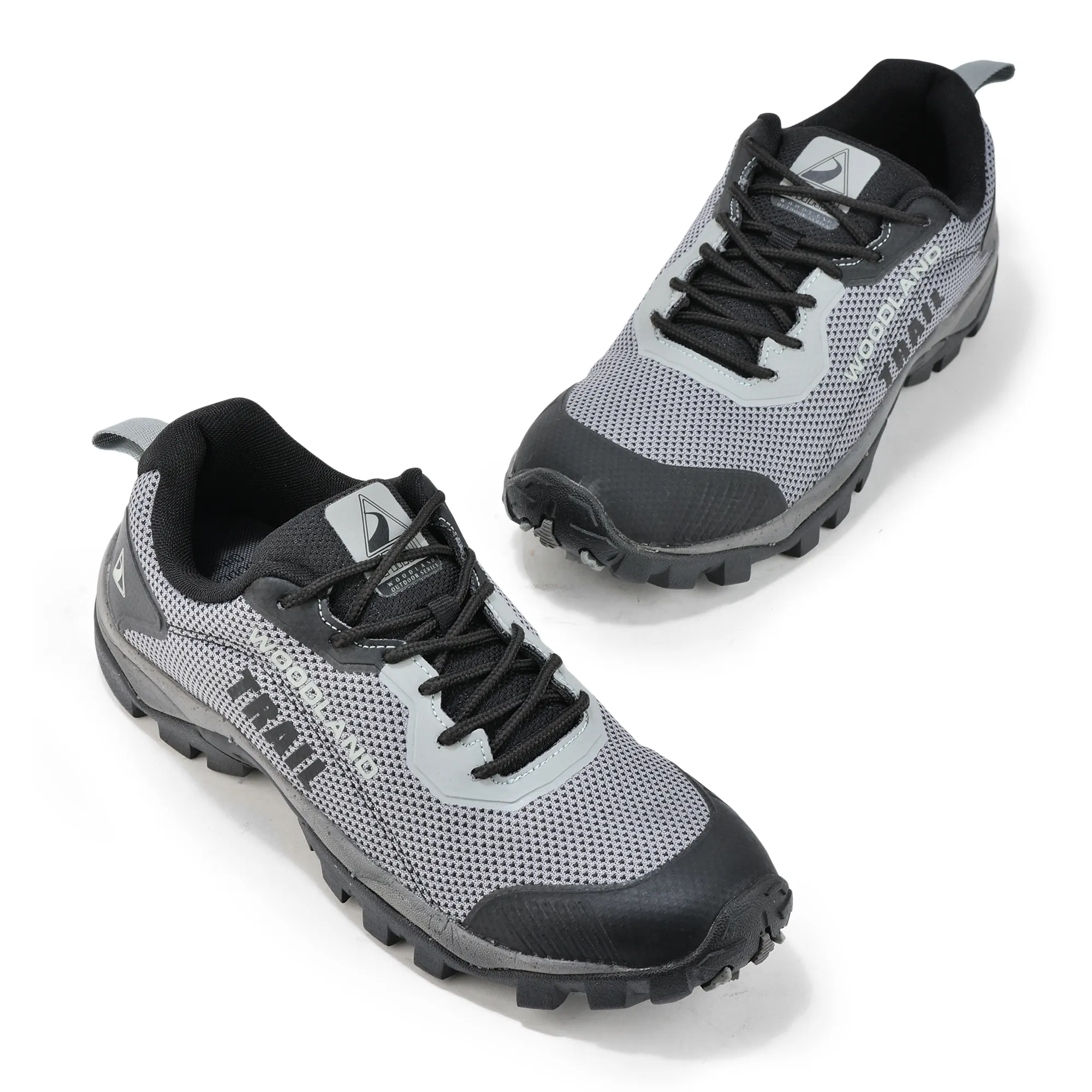 Woodland Black Men Trekking Shoes - Thumbnail 2