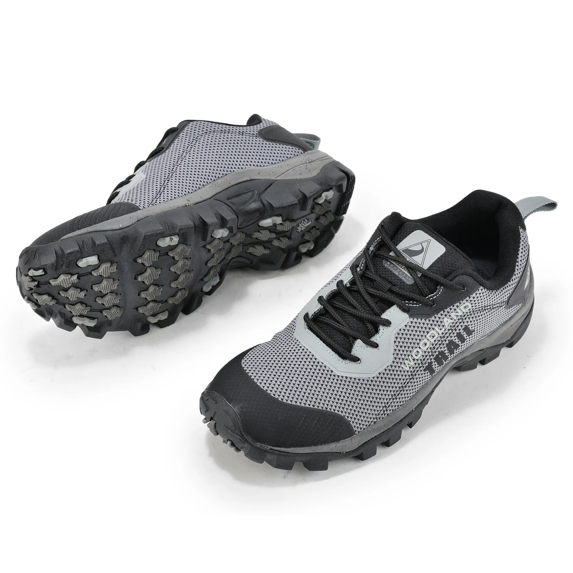 Woodland Black Men Trekking Shoes - Thumbnail 5
