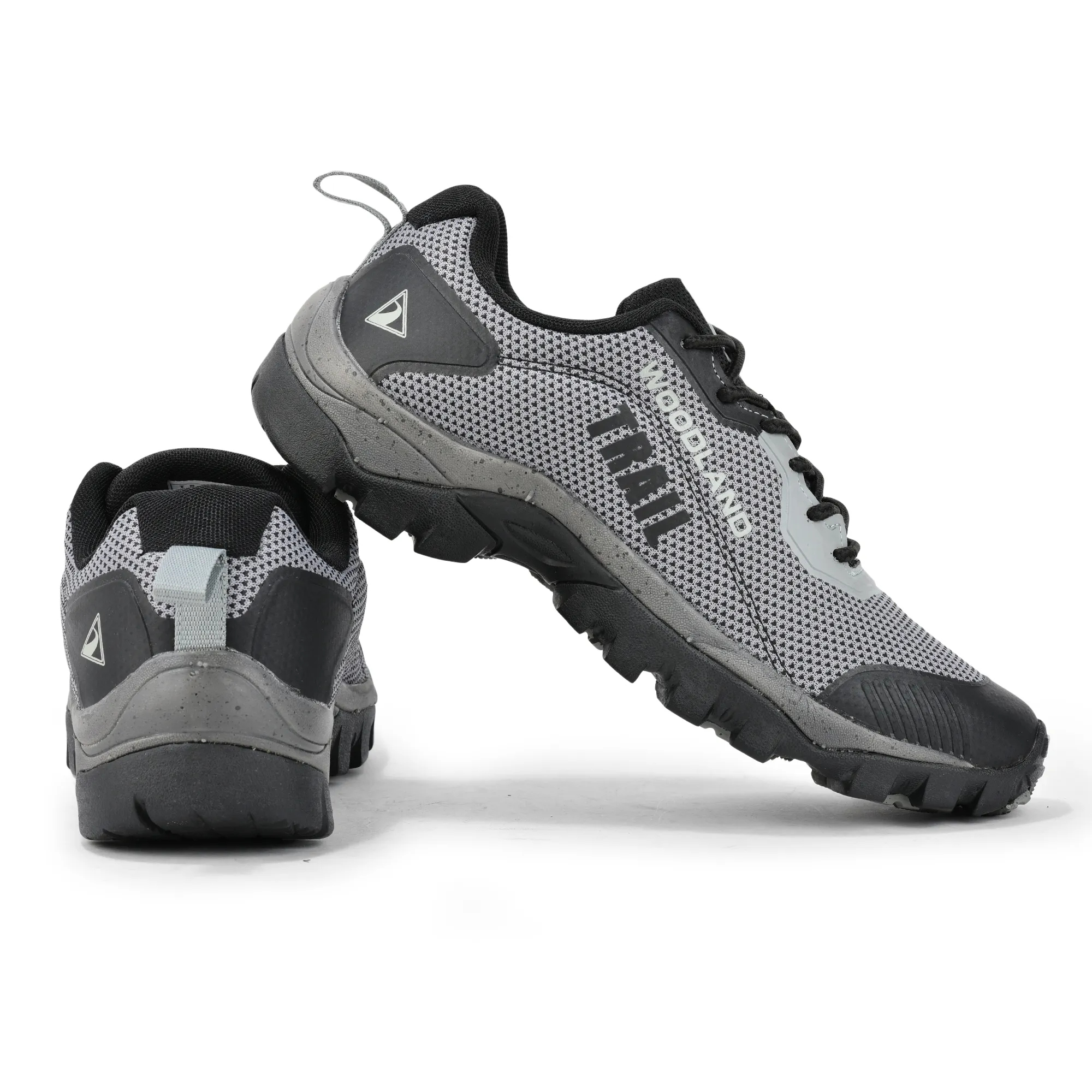 Woodland Black Men Trekking Shoes - Thumbnail 10