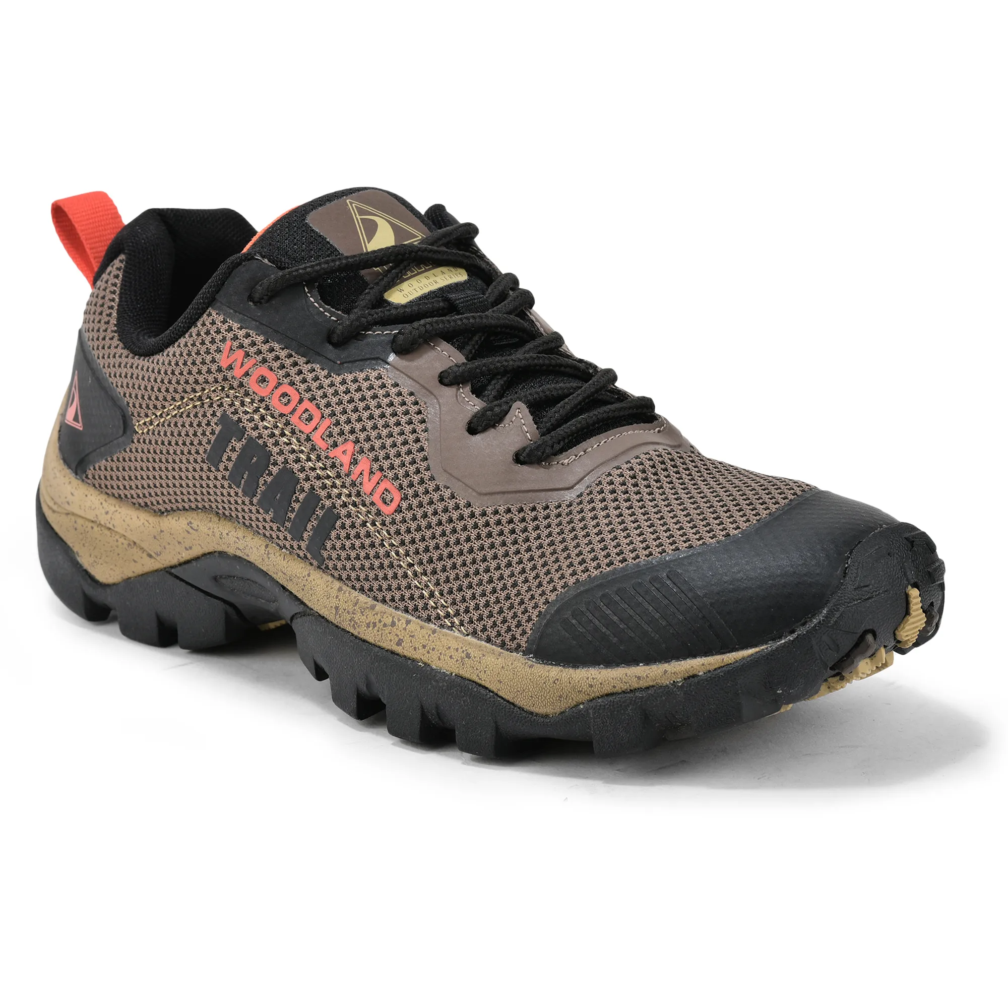 Woodland Brown Men Trekking Shoes - Thumbnail 3