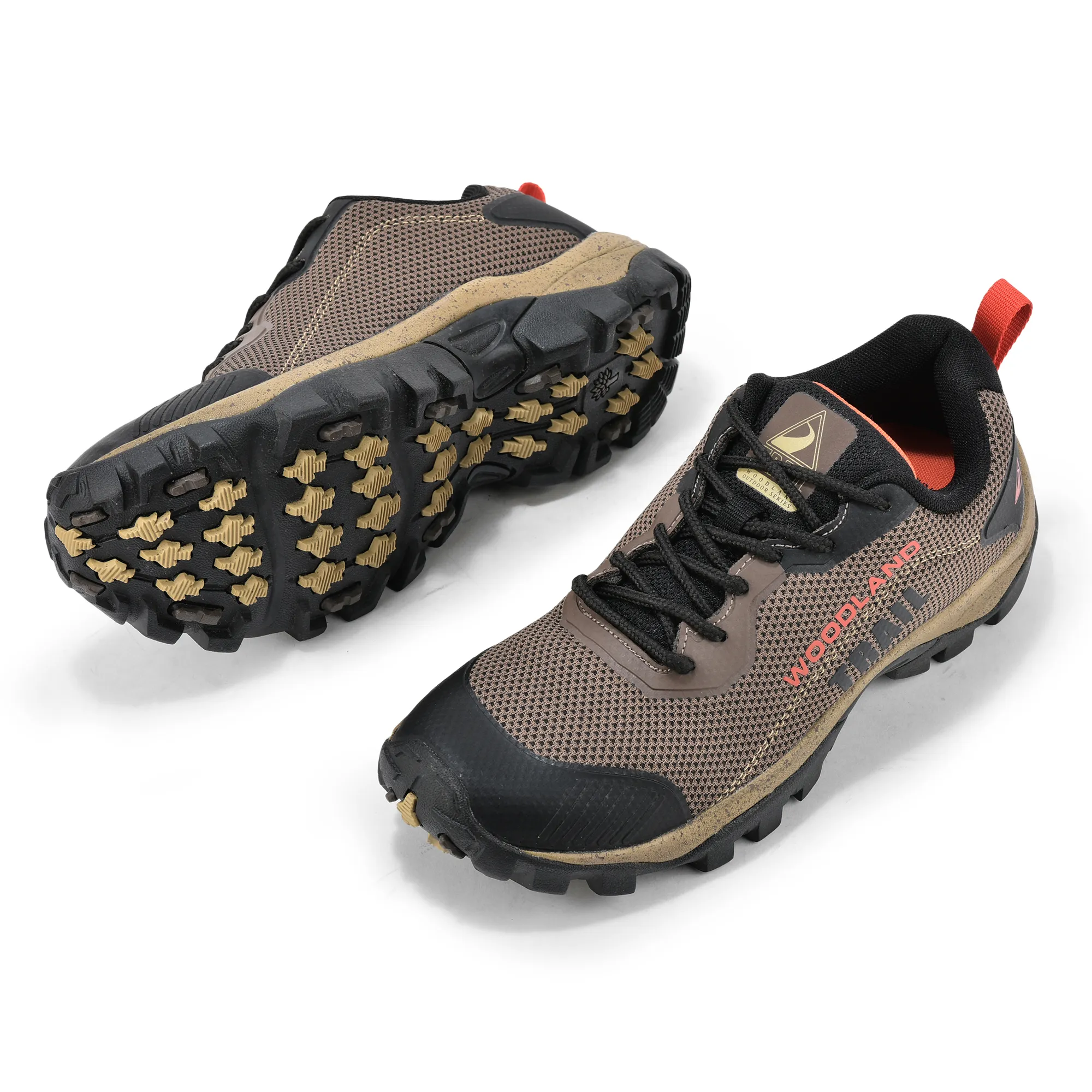 Woodland Brown Men Trekking Shoes - Thumbnail 5