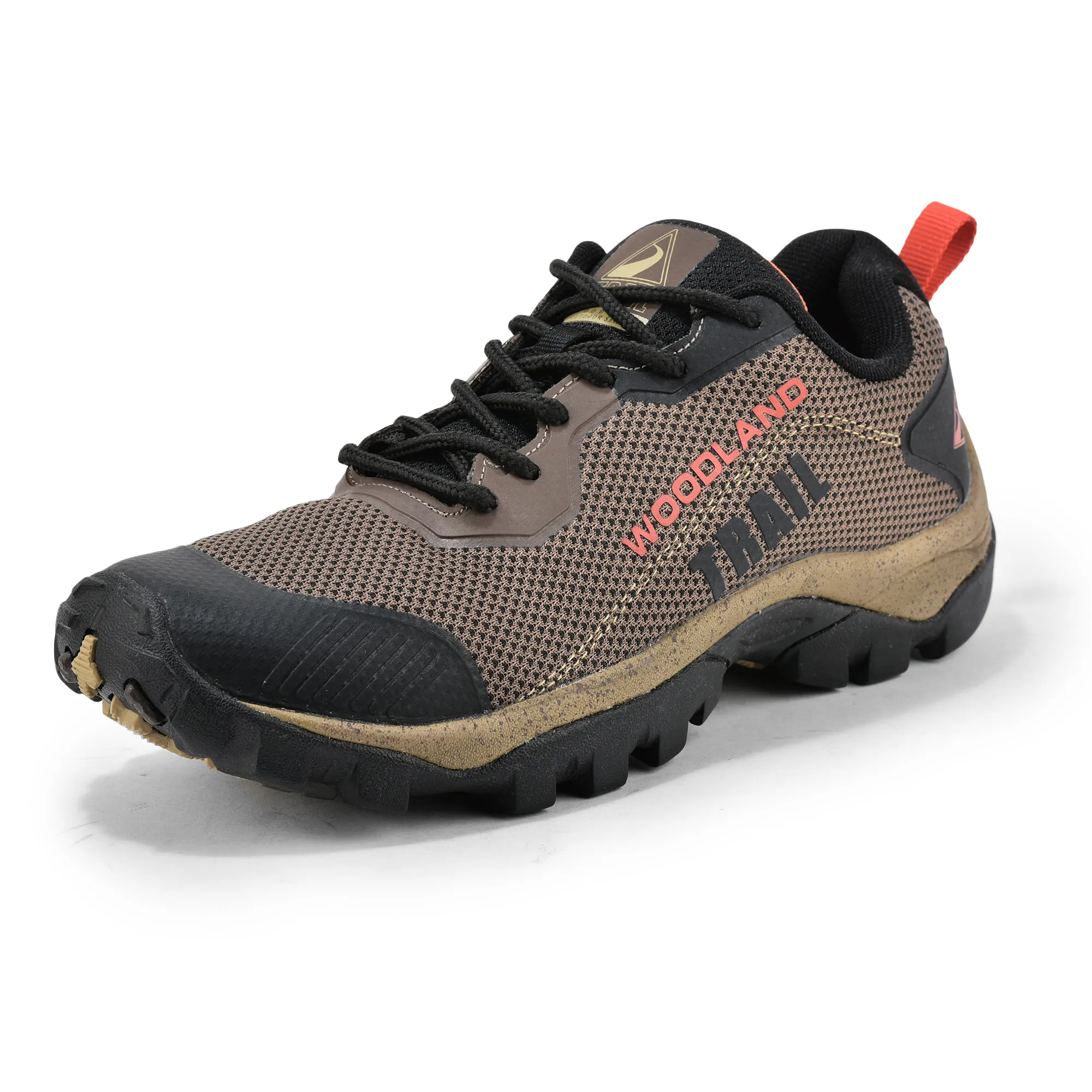 Woodland Brown Men Trekking Shoes - Thumbnail 11