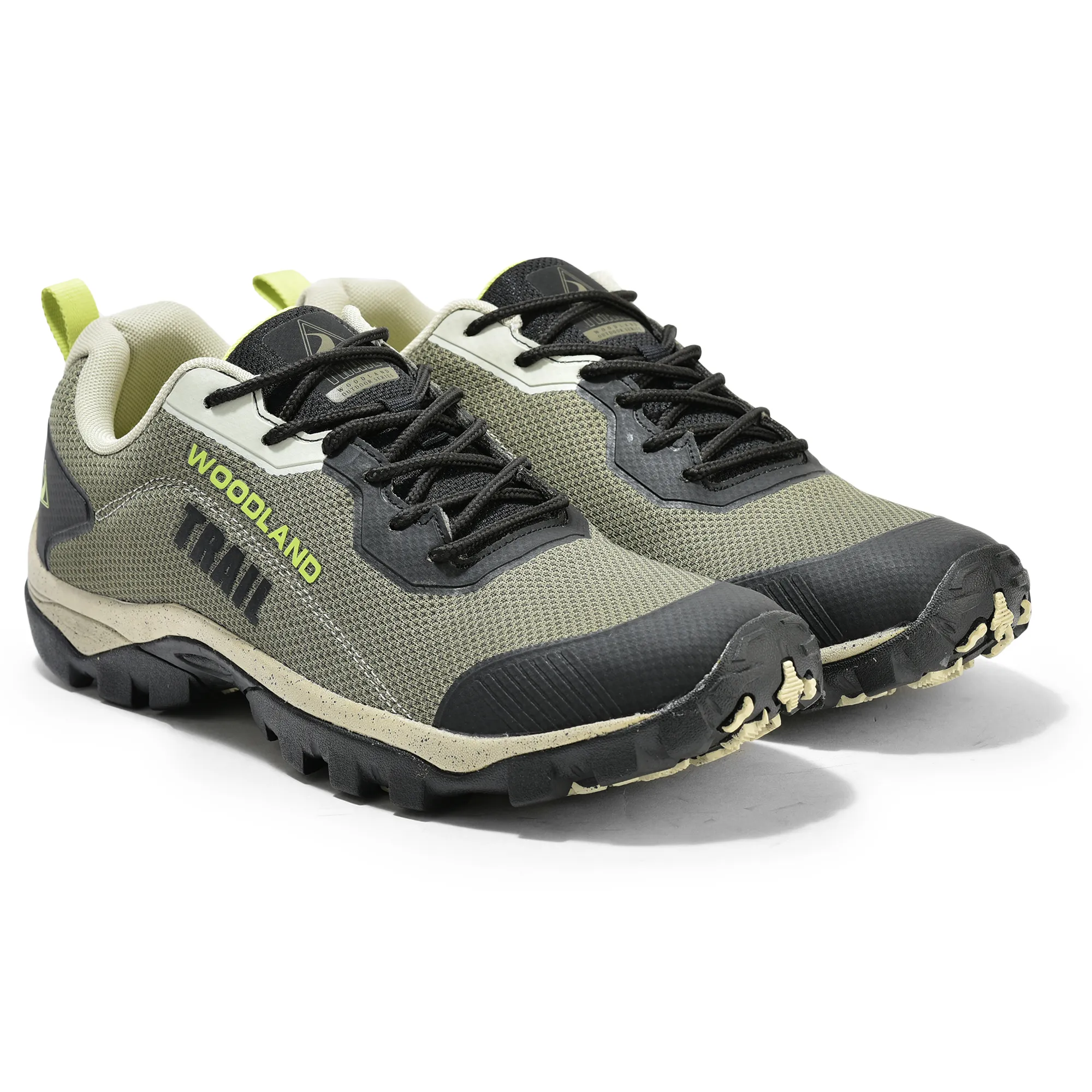 Woodland Olive Men Trekking Shoes - Thumbnail 7