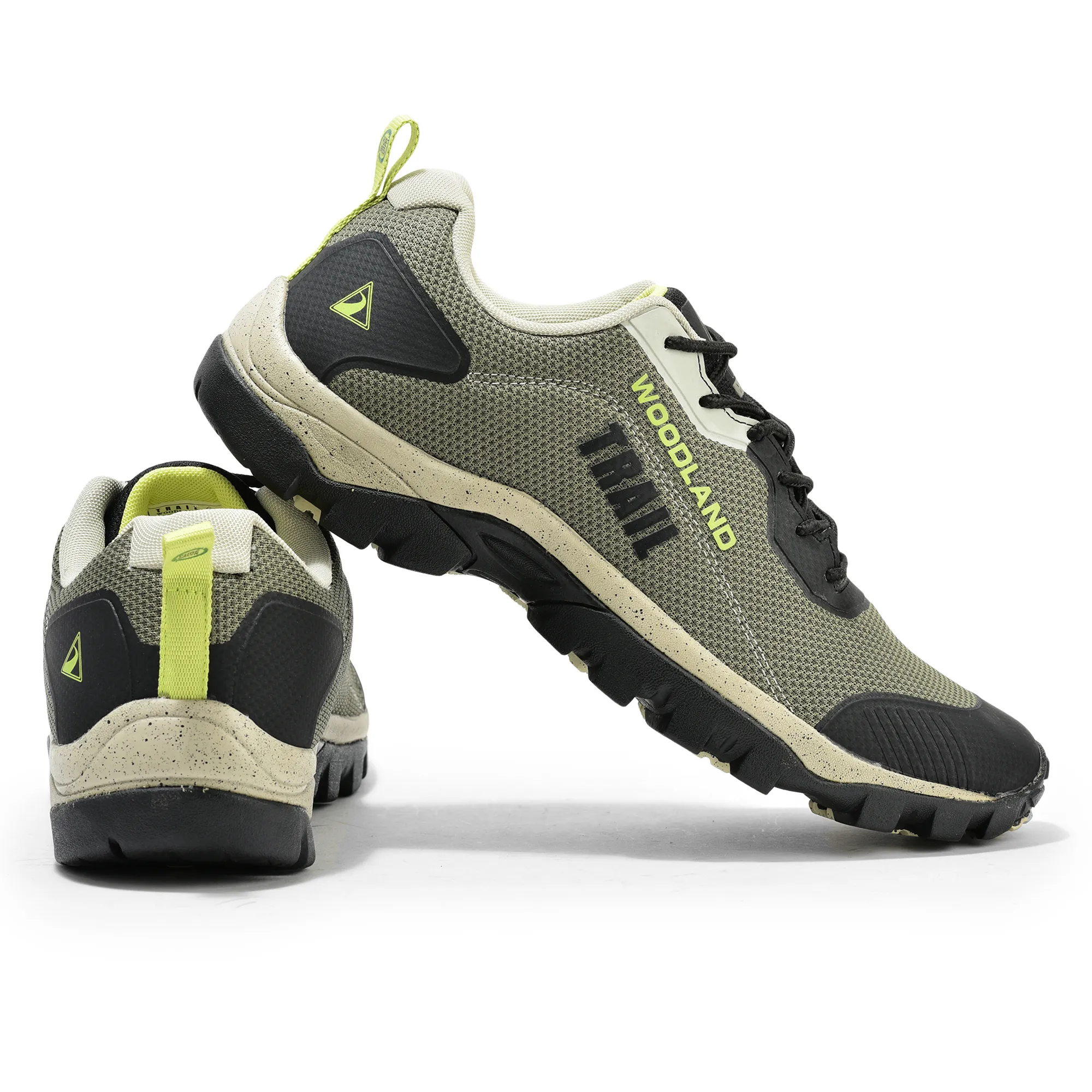 Woodland Olive Men Trekking Shoes - Thumbnail 10