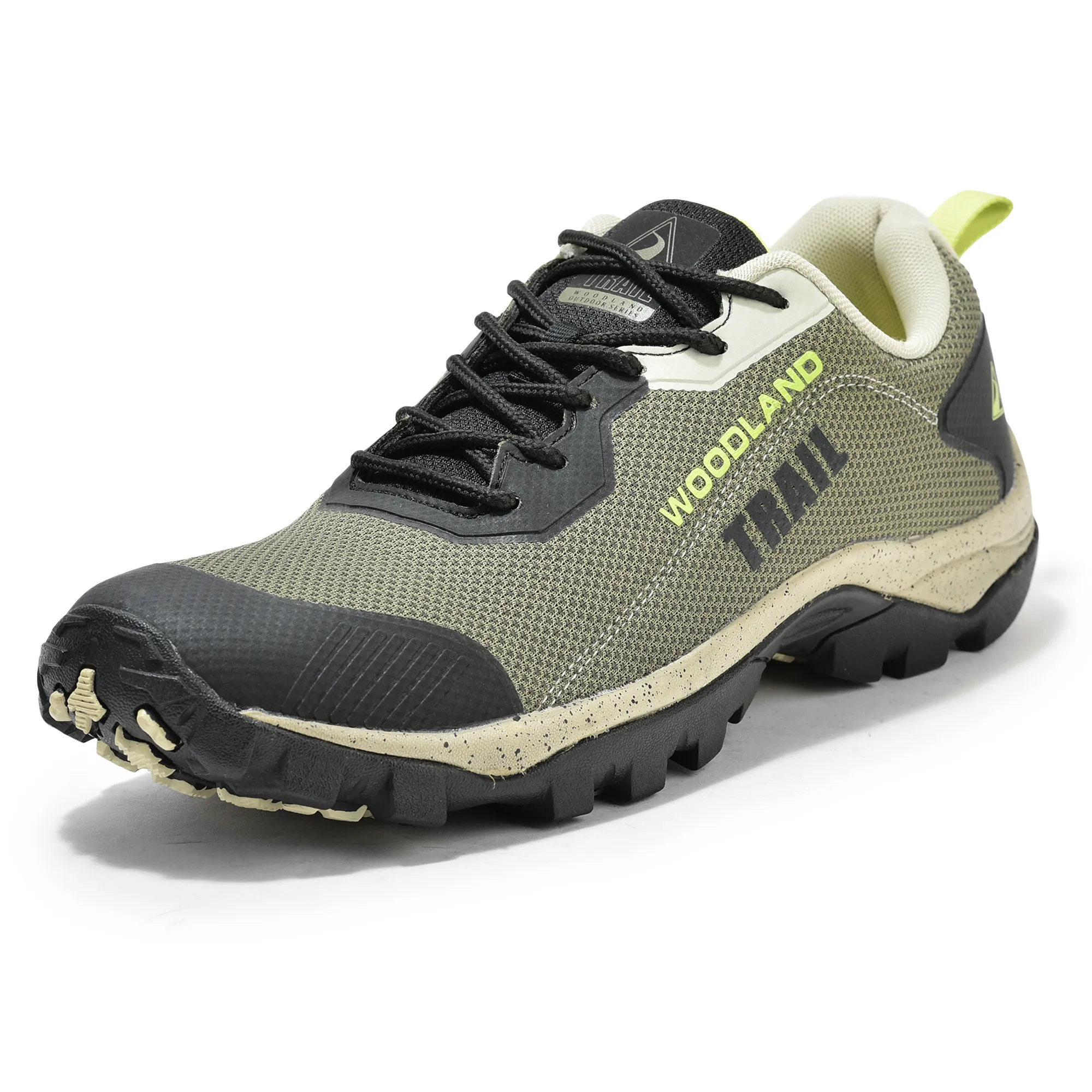 Woodland Olive Men Trekking Shoes - Thumbnail 11