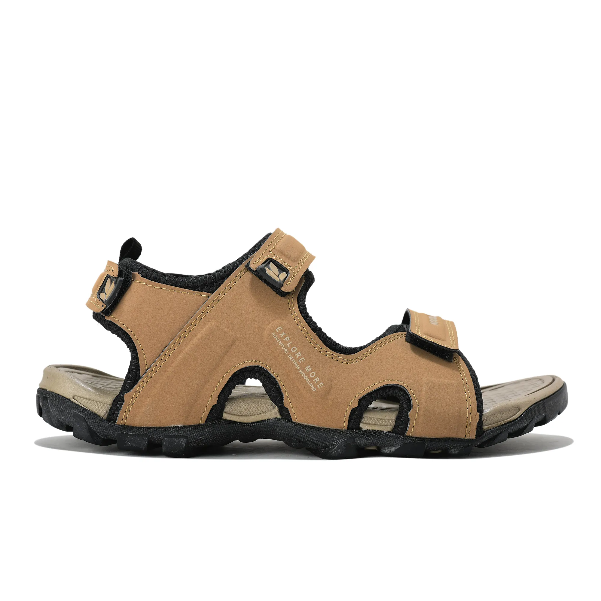 Woodland Men Camel  Sports Sandals - Thumbnail 2
