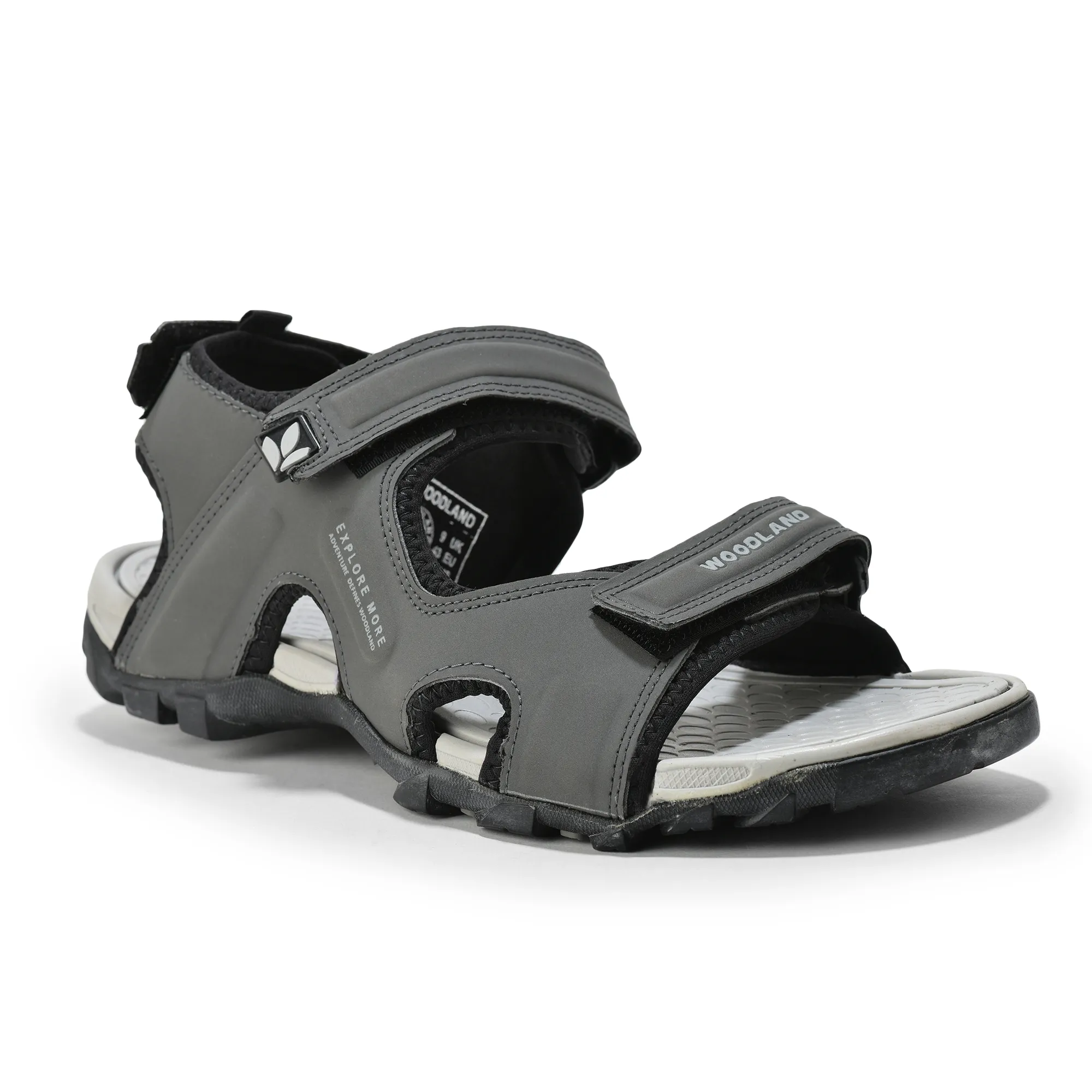 Woodland Men DGrey Sports Sandals - Thumbnail 3