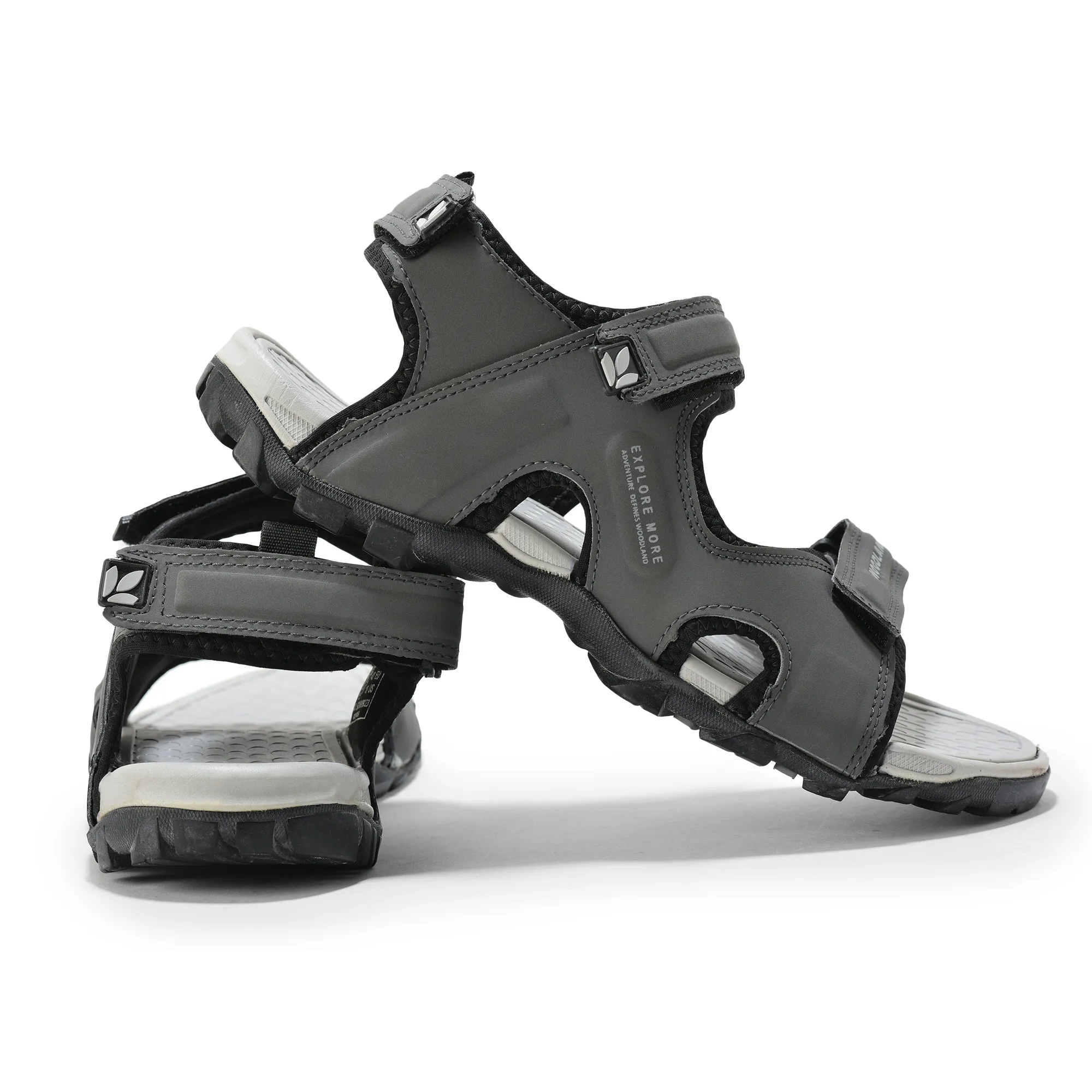 Woodland Men DGrey Sports Sandals - Thumbnail 10