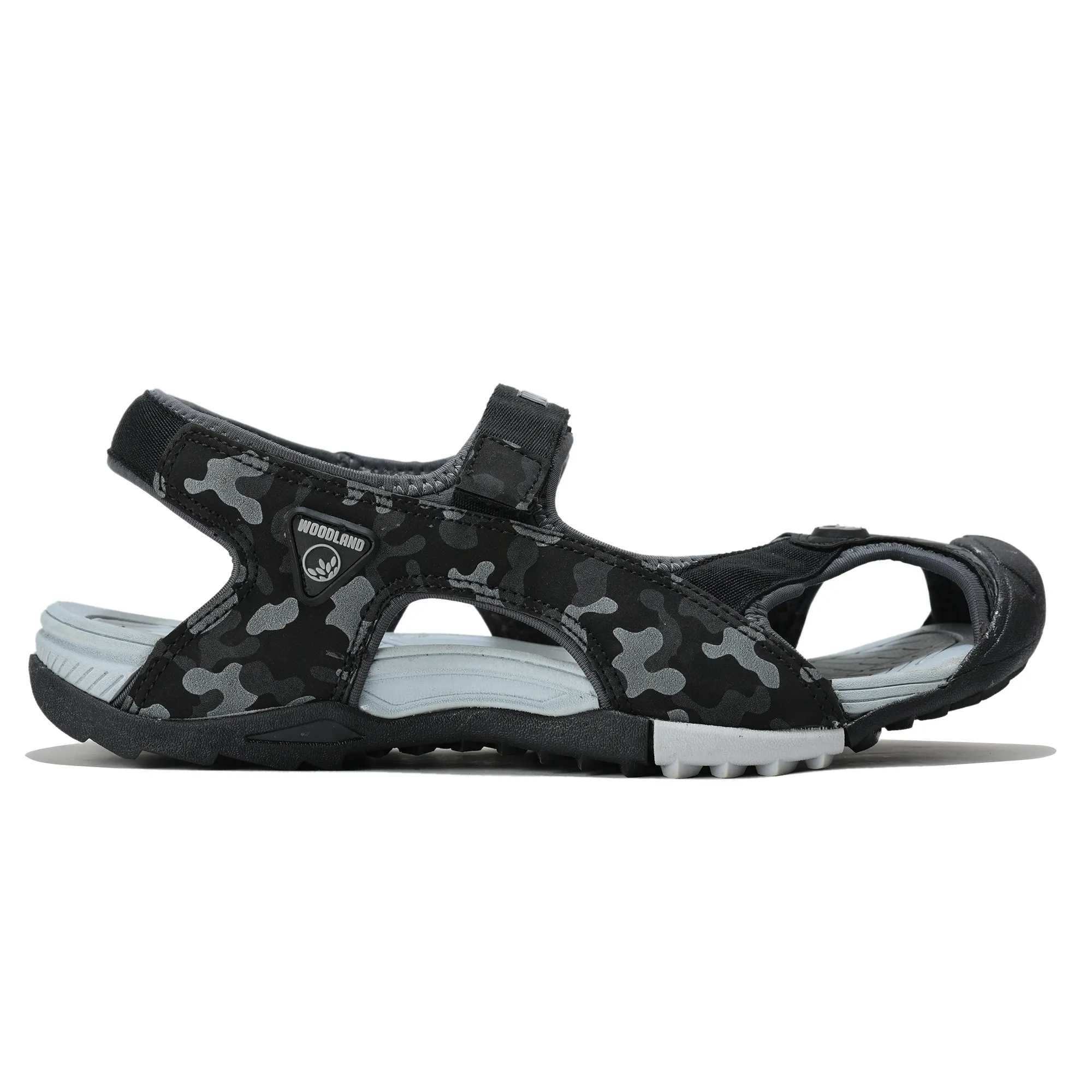Woodland Adventure Grid Grey Sports Sandals - Thumbnail 2
