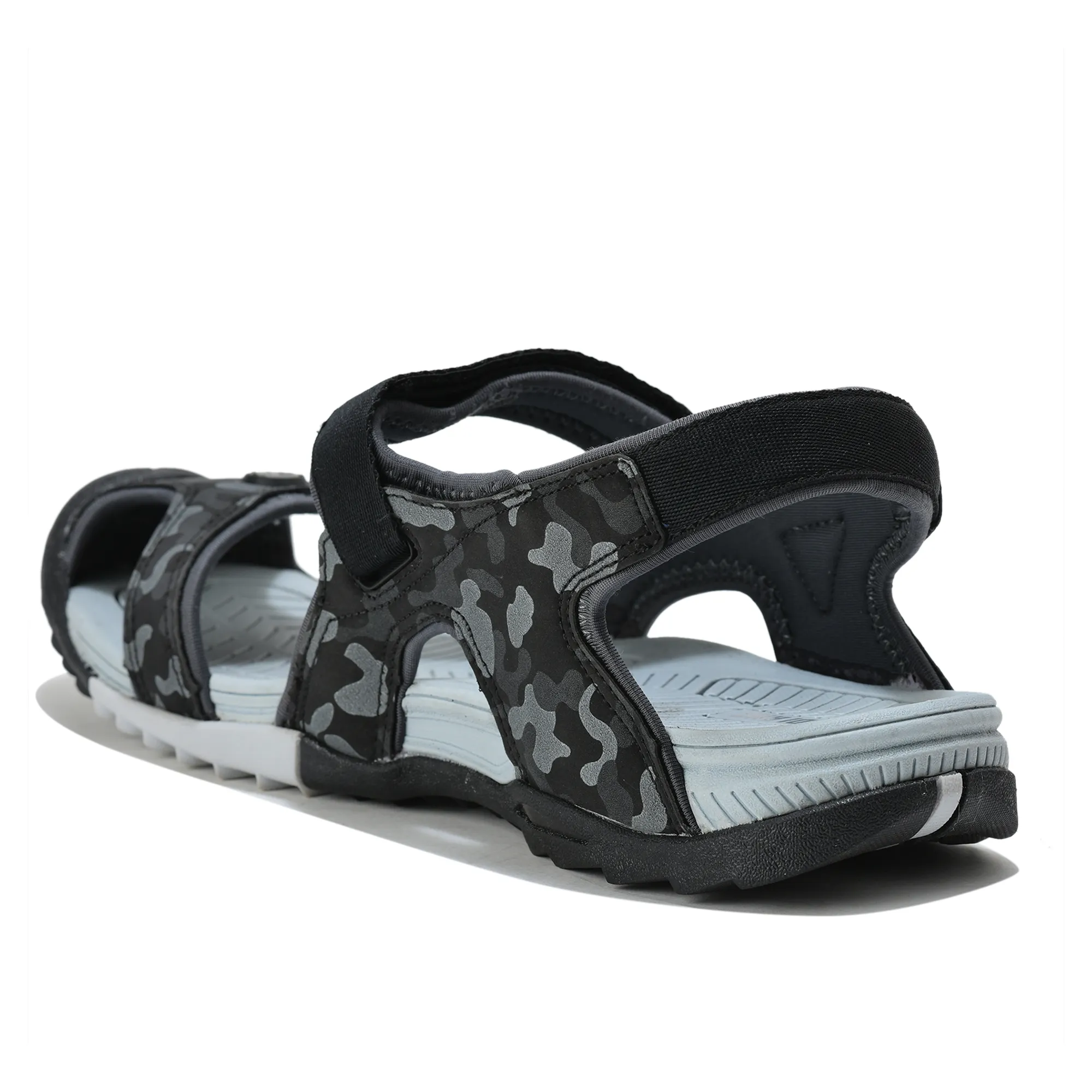 Woodland Adventure Grid Grey Sports Sandals - Thumbnail 7