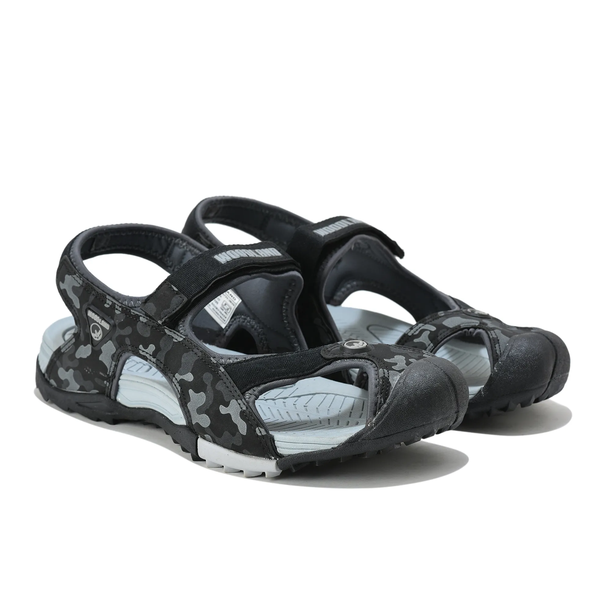 Woodland Adventure Grid Grey Sports Sandals - Thumbnail 8