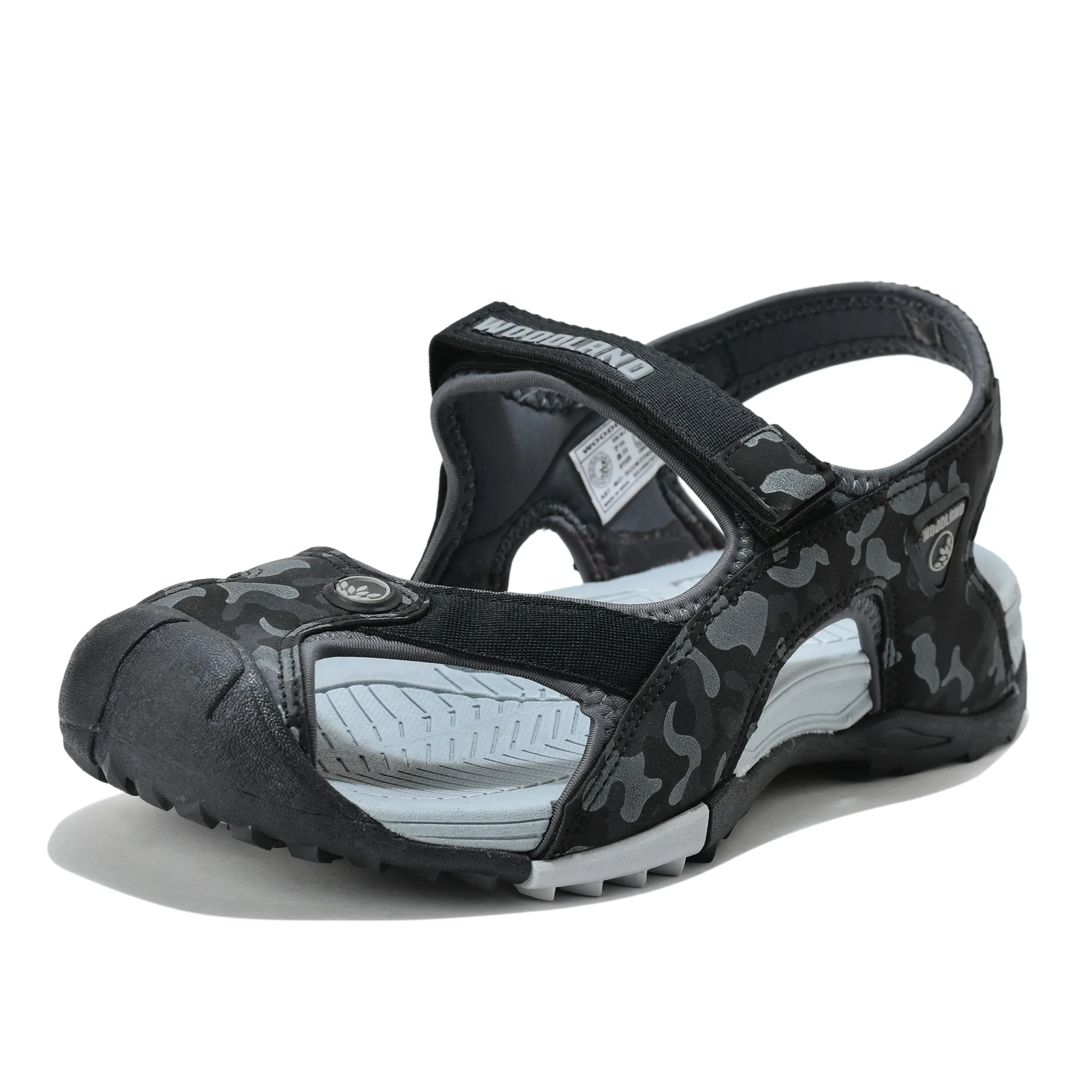 Woodland Adventure Grid Grey Sports Sandals - Thumbnail 11