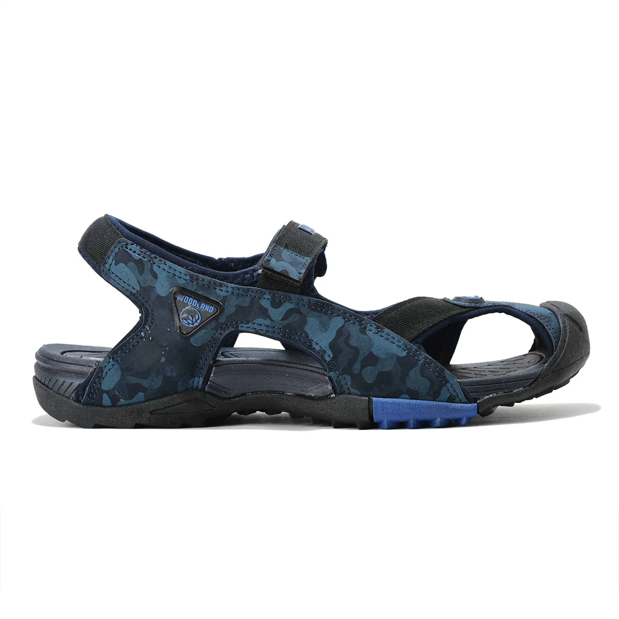 Woodland Adventure Grid Navy Sports Sandals - Thumbnail 2