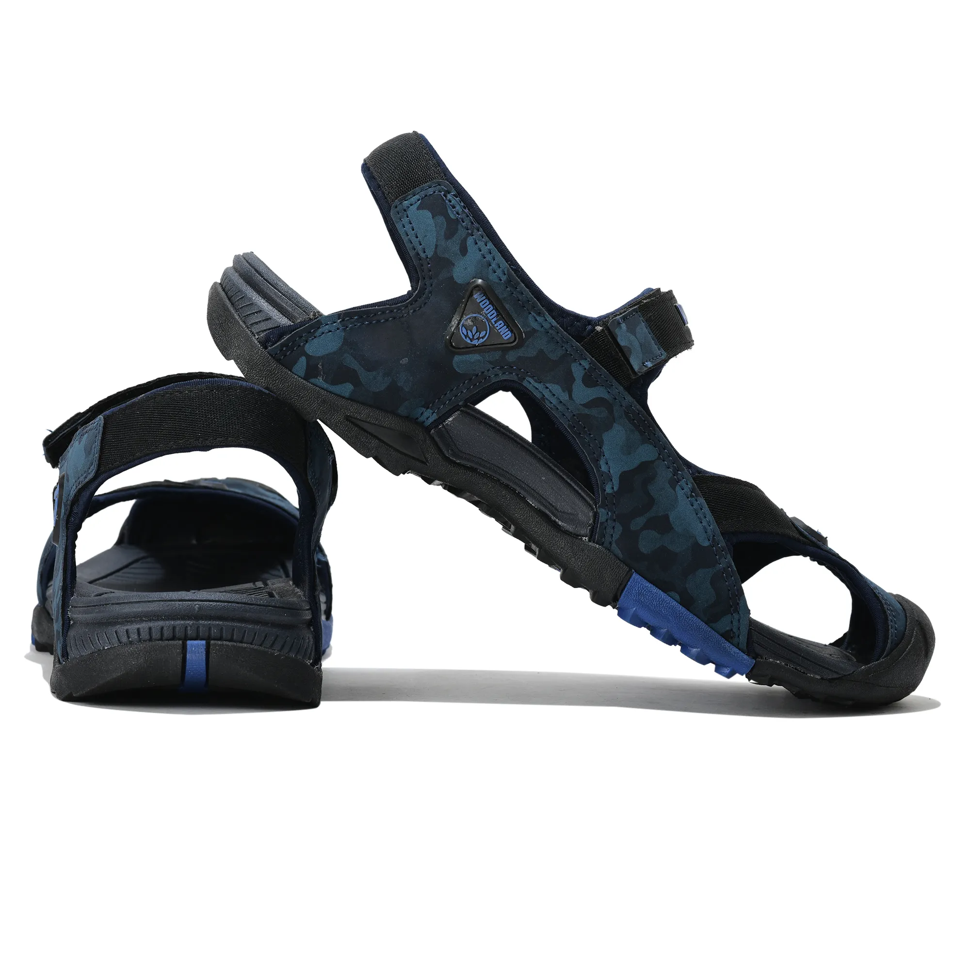 Woodland Adventure Grid Navy Sports Sandals - Thumbnail 10