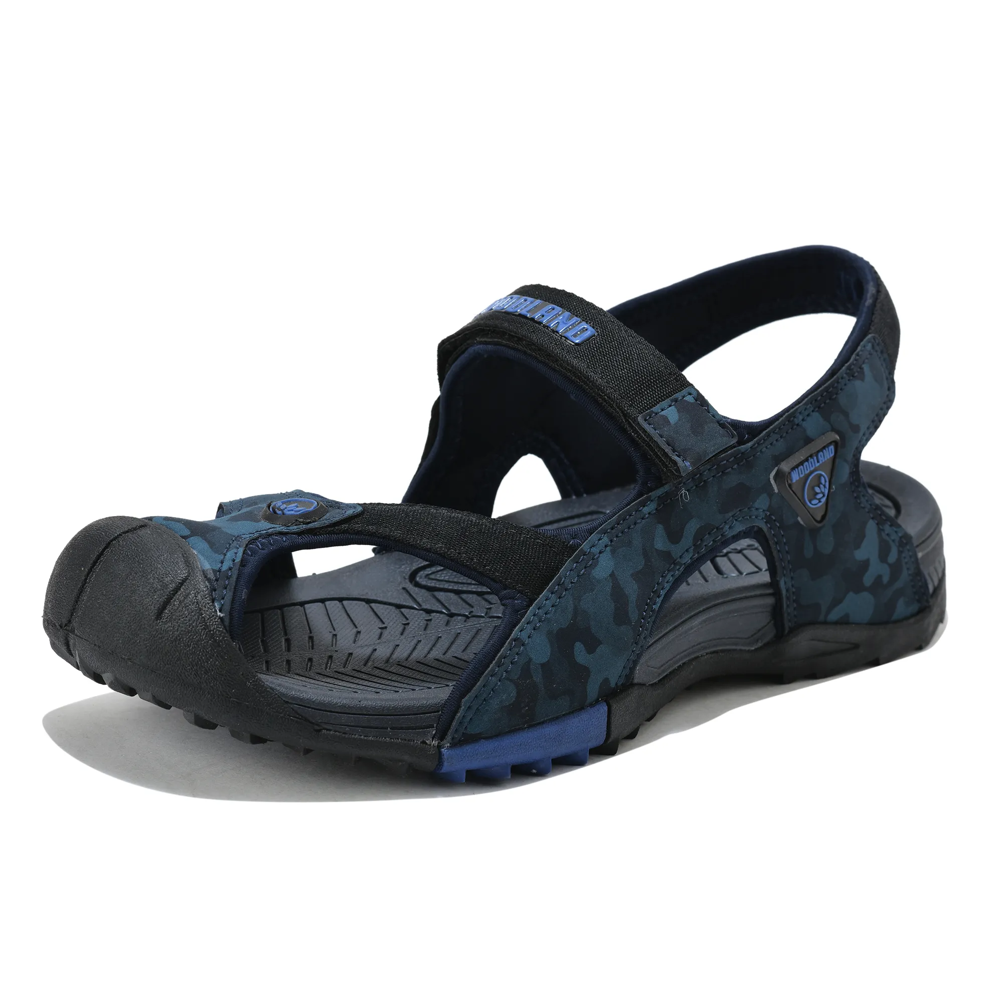 Woodland Adventure Grid Navy Sports Sandals - Thumbnail 11