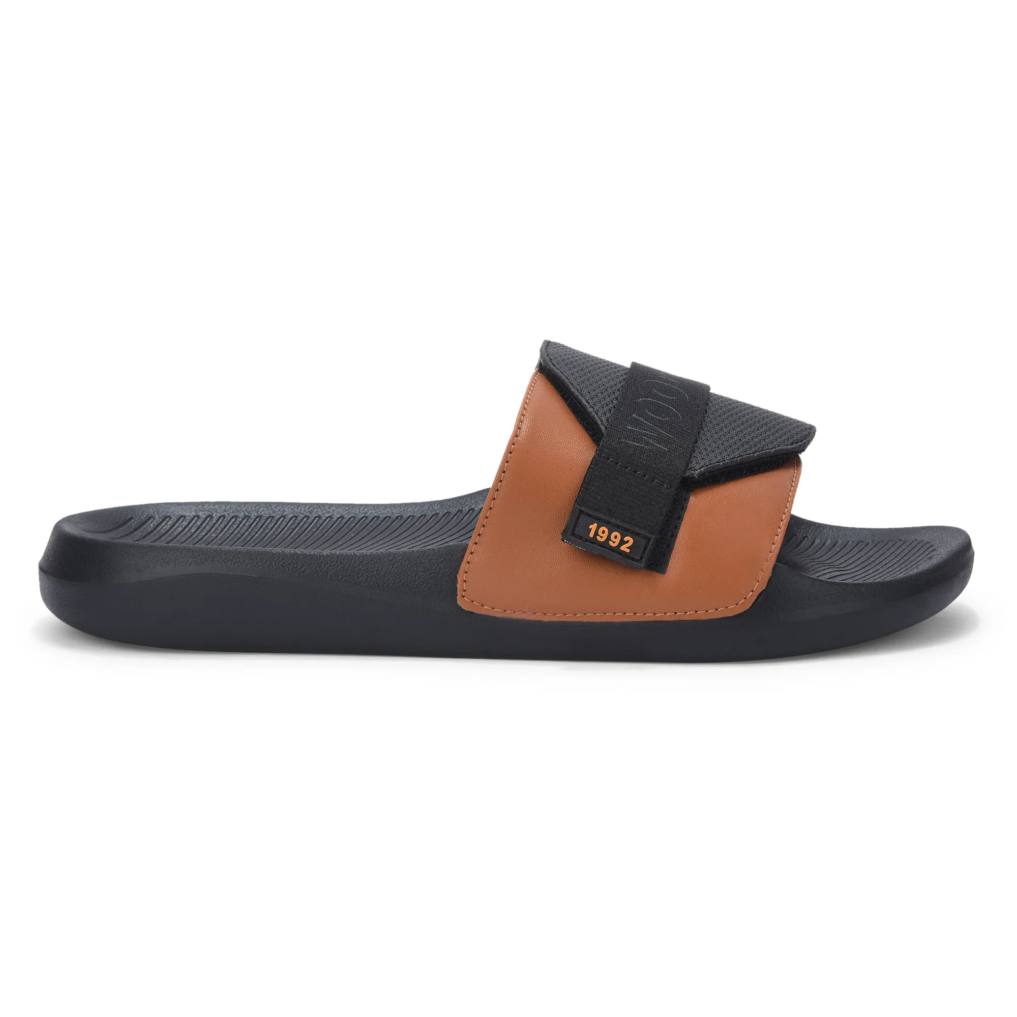 Black Mens Slipper Slider - Image 1