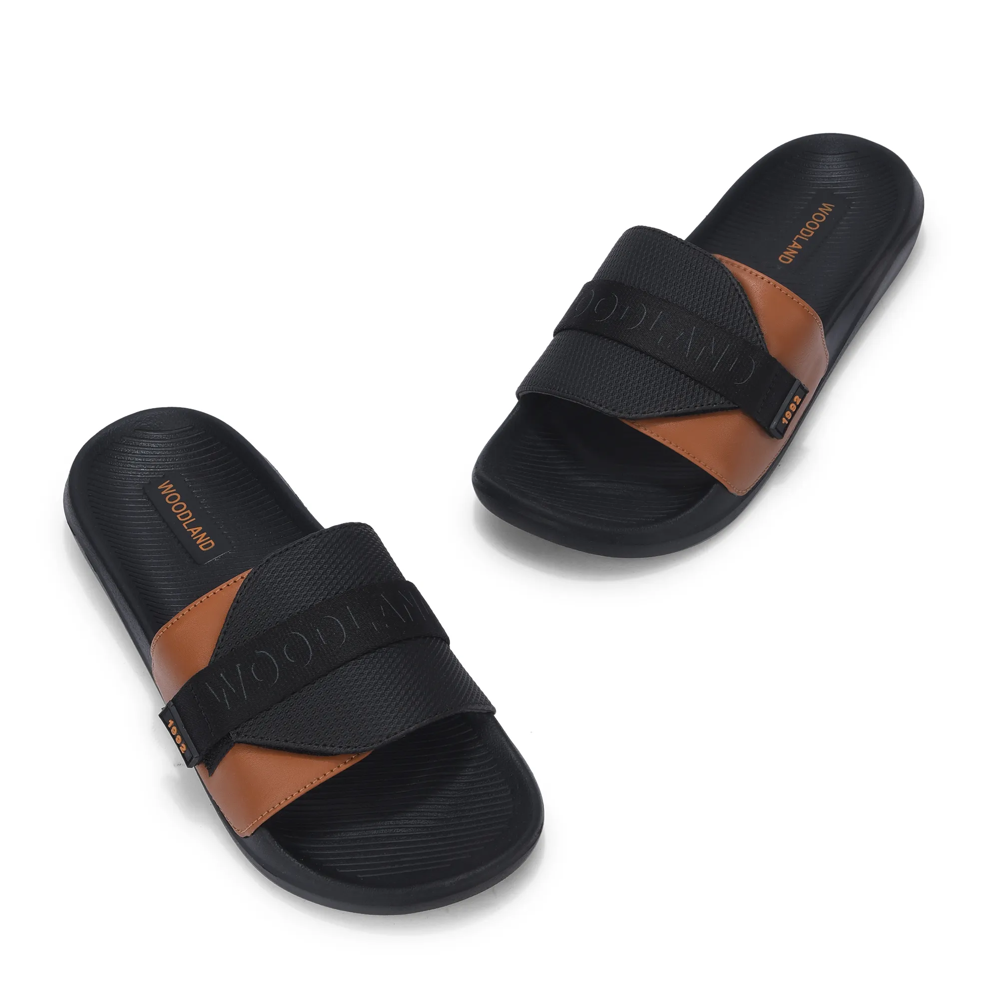 Black Mens Slipper Slider - Thumbnail 2