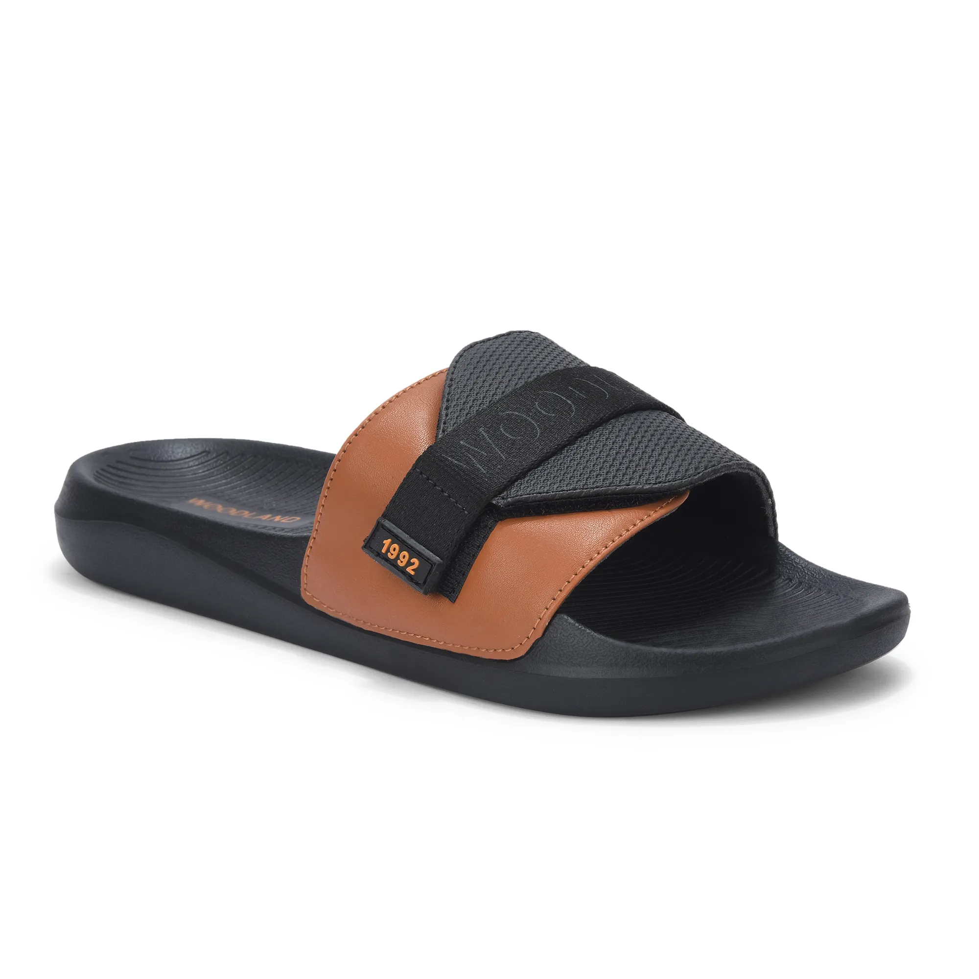 Black Mens Slipper Slider - Thumbnail 3
