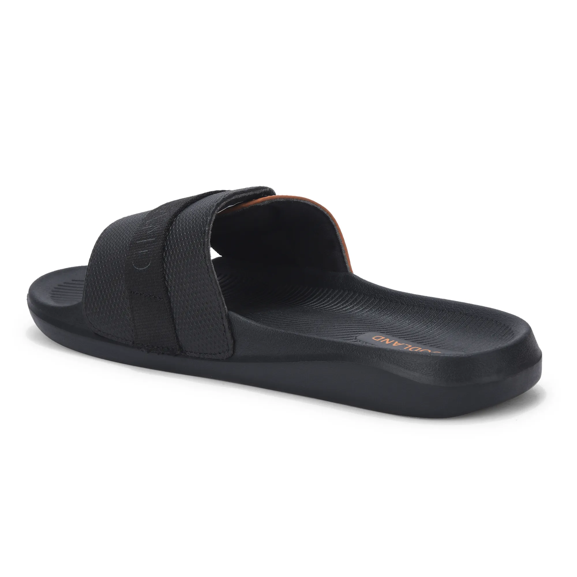 Black Mens Slipper Slider - Thumbnail 6