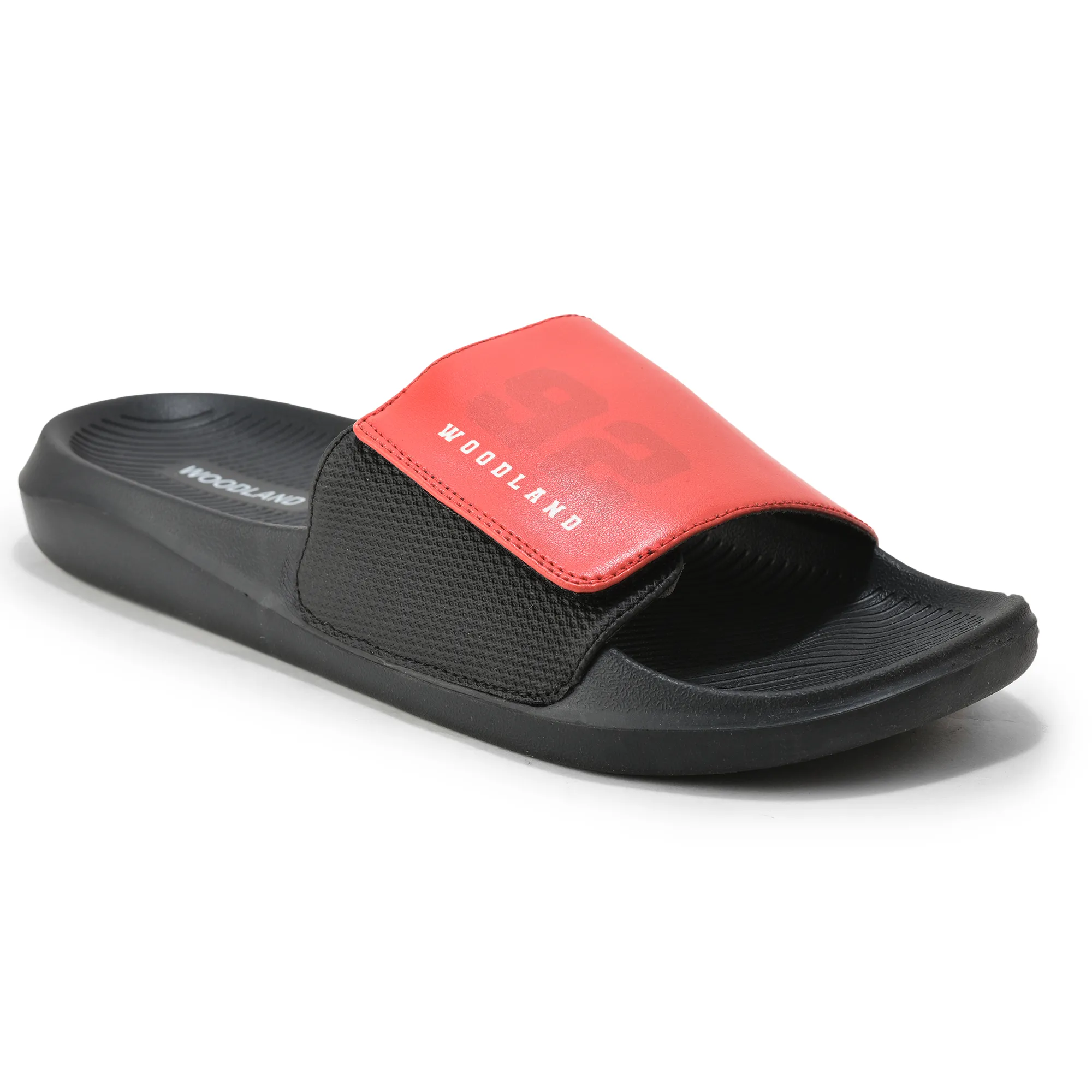 Woodland Dgrey / Black Slipper Sliders For Men - Thumbnail 3