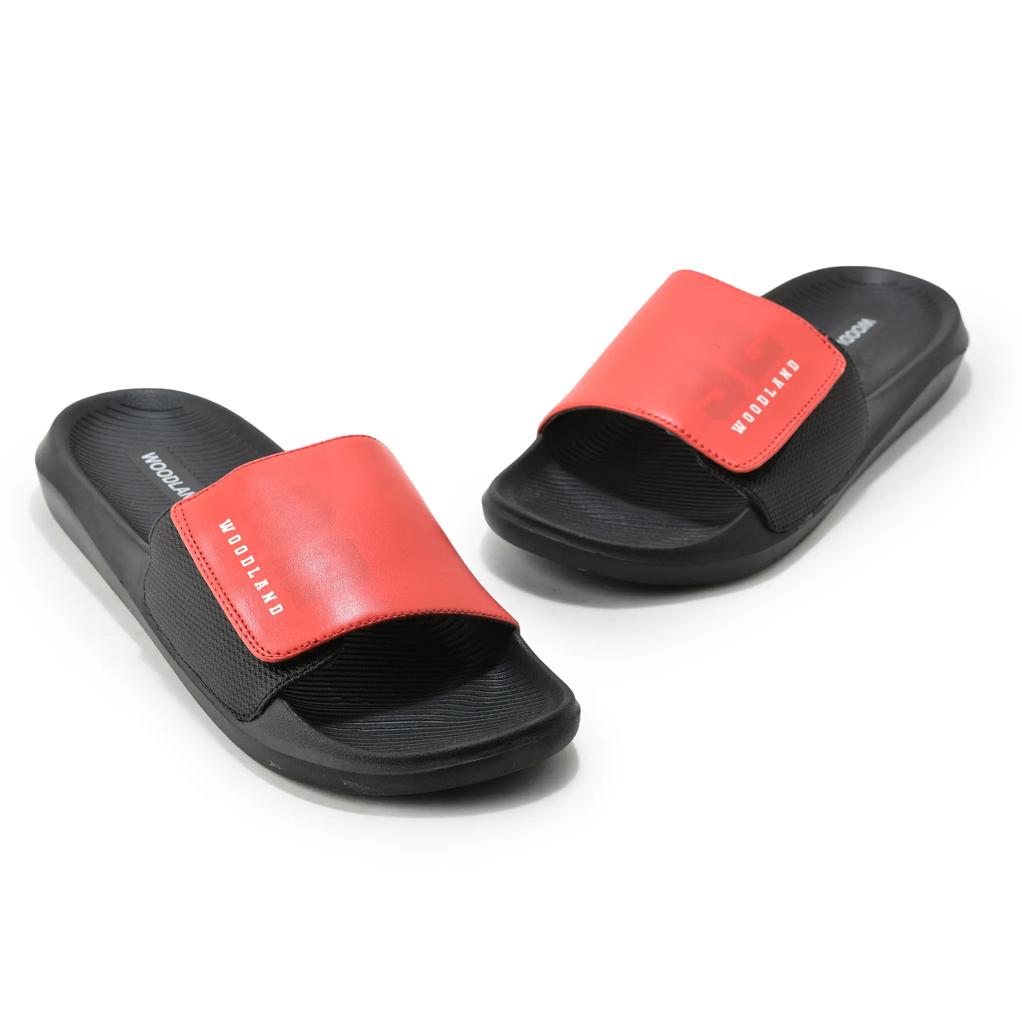 Woodland Dgrey / Black Slipper Sliders For Men - Thumbnail 4