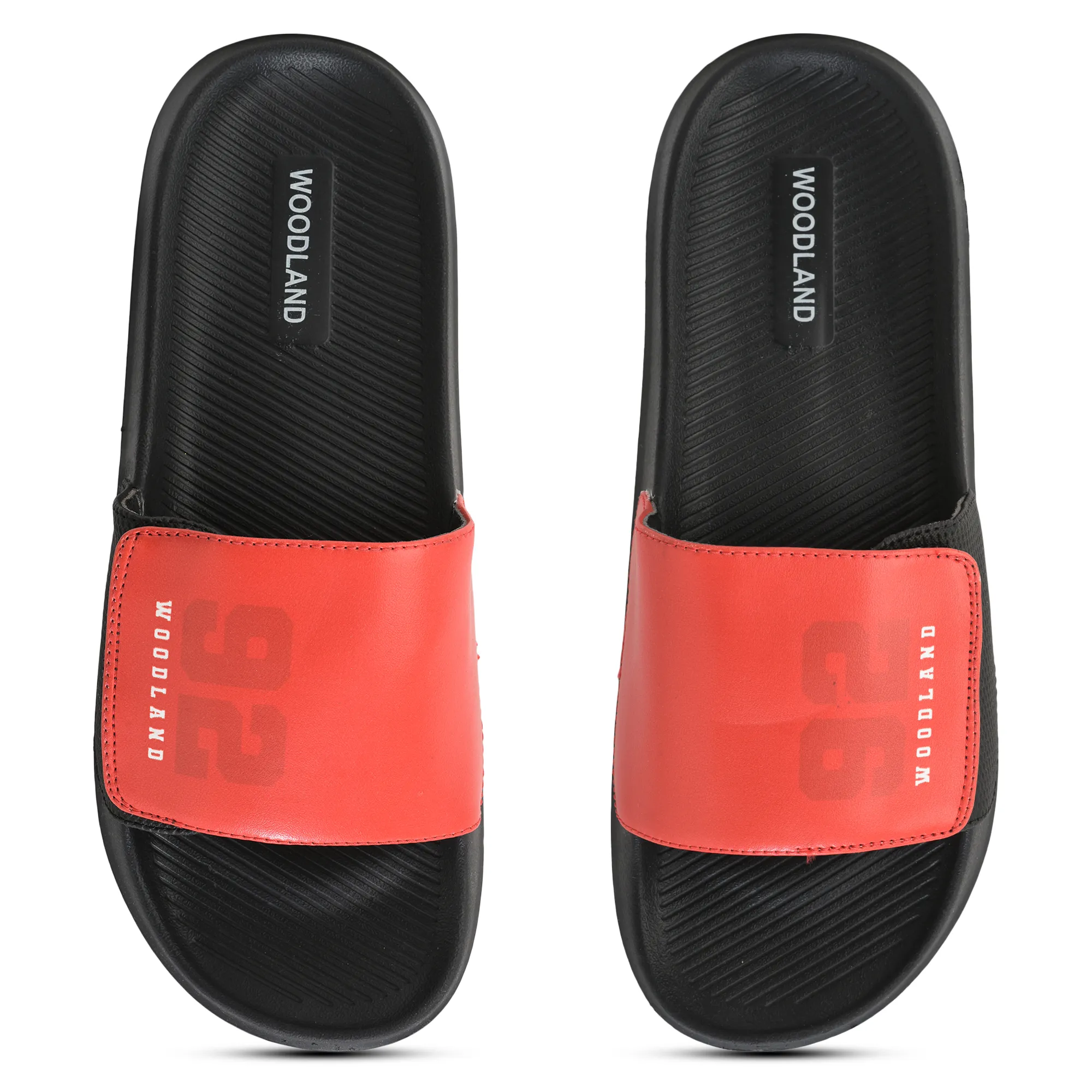 Woodland Dgrey / Black Slipper Sliders For Men - Thumbnail 5
