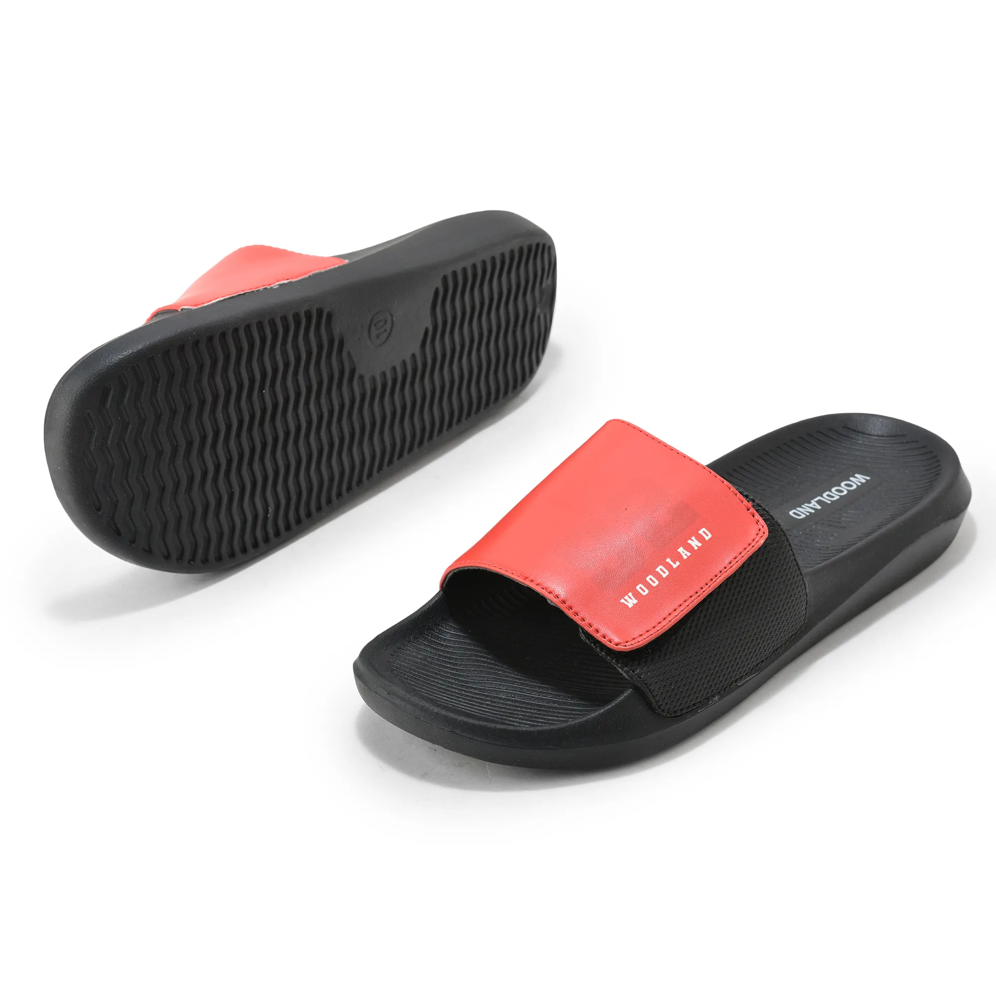 Woodland Dgrey / Black Slipper Sliders For Men - Thumbnail 6