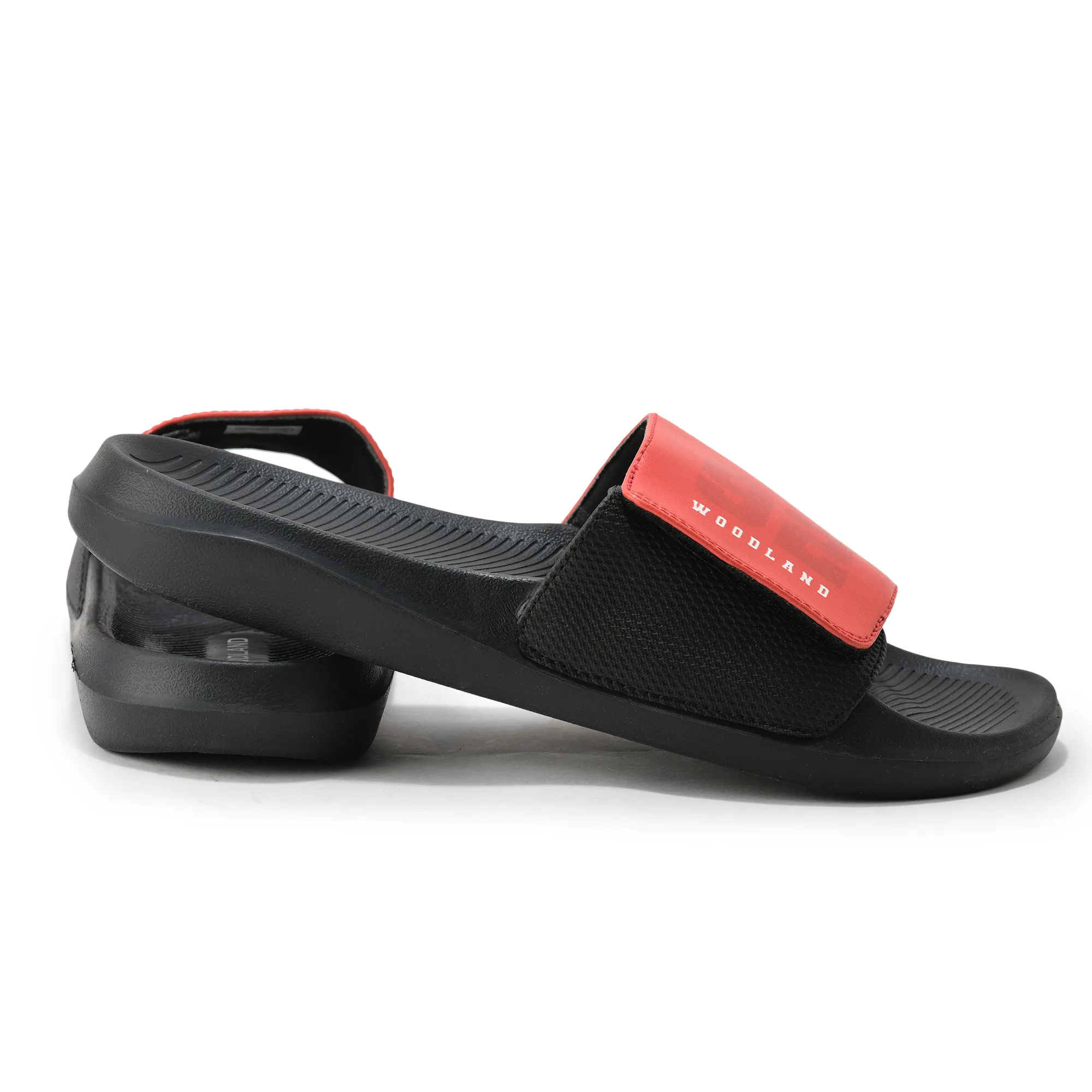 Woodland Dgrey / Black Slipper Sliders For Men - Thumbnail 10