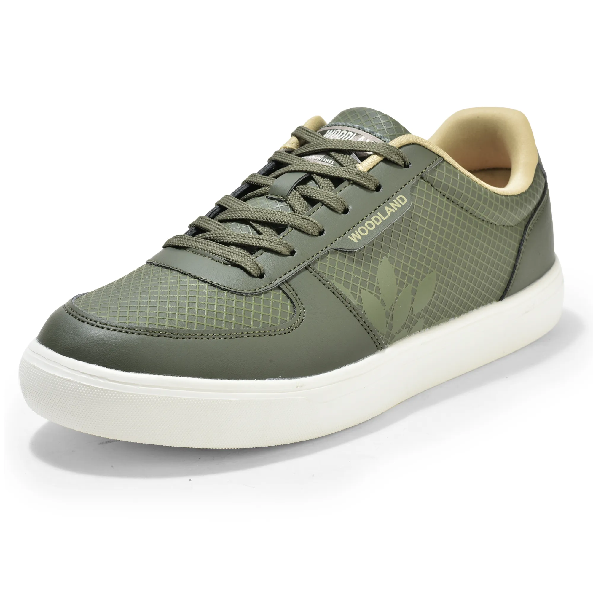 Olive Casual Sneakers for Men - Thumbnail 11