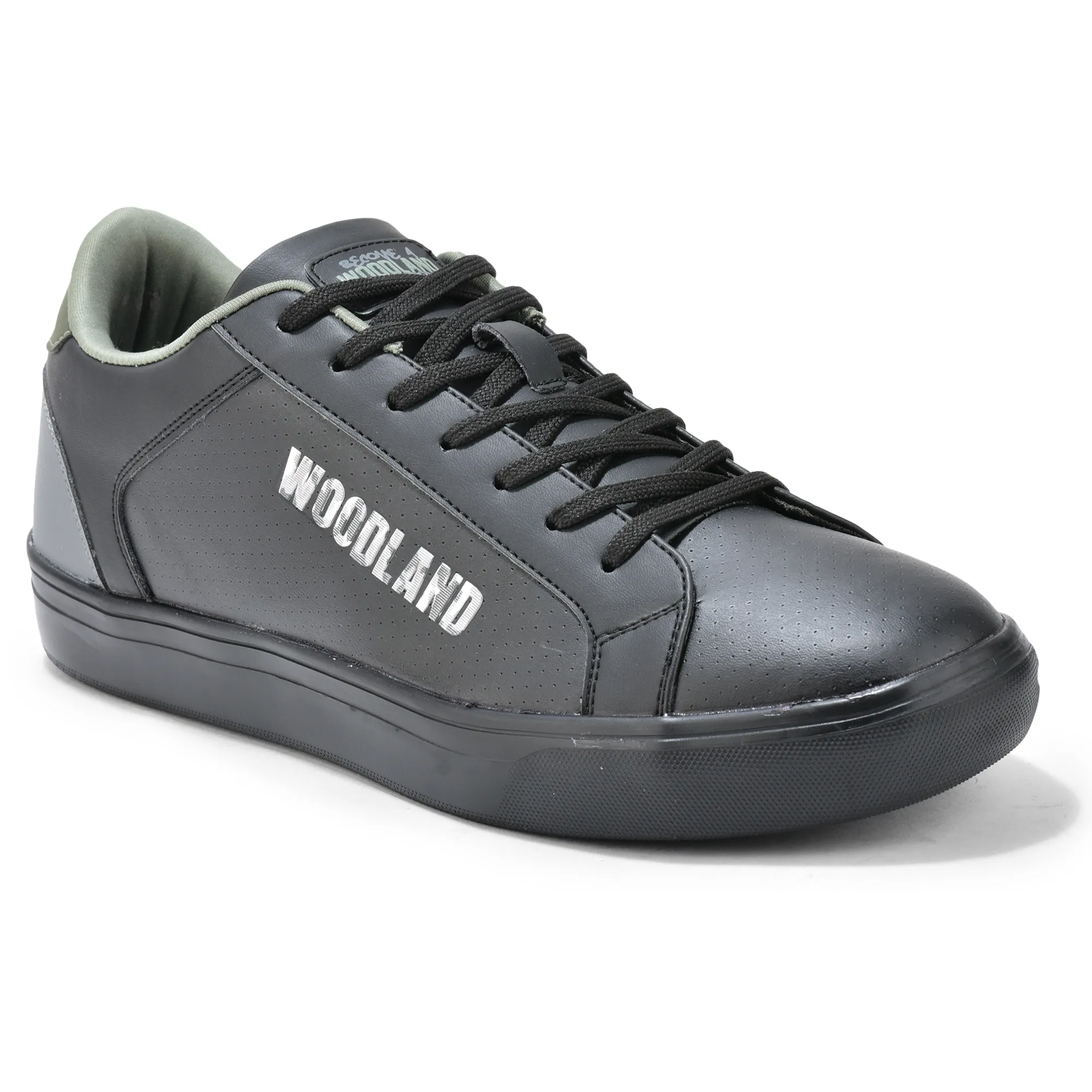 Black Casual Sneakers for Men - Thumbnail 3