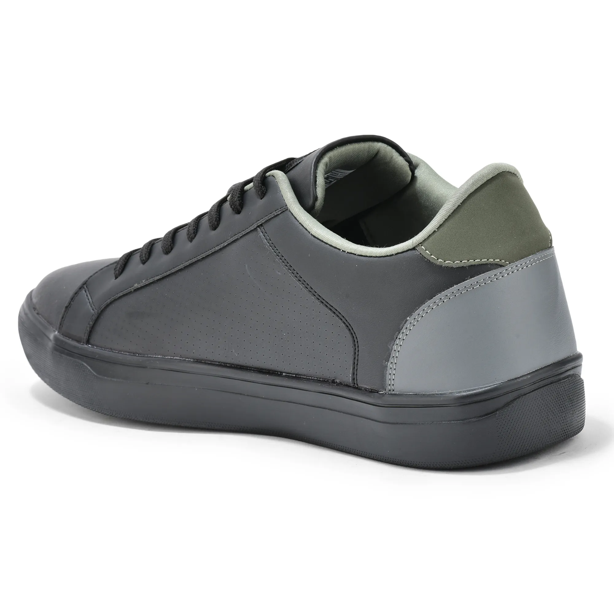 Black Casual Sneakers for Men - Thumbnail 6