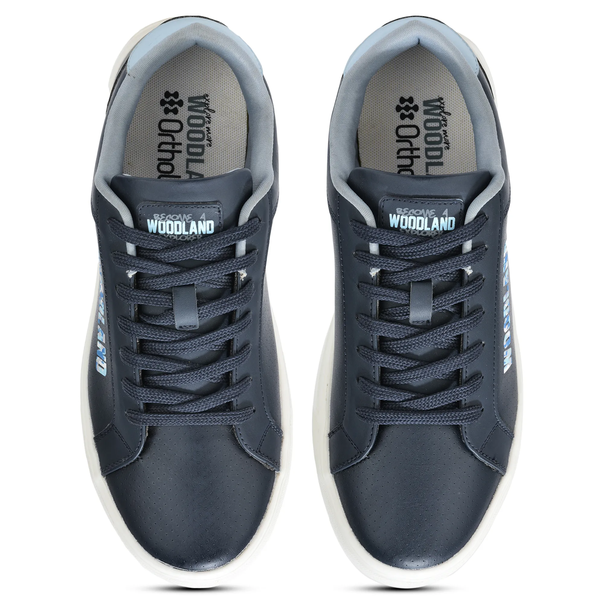 Navy Casual Sneakers for Men - Thumbnail 4