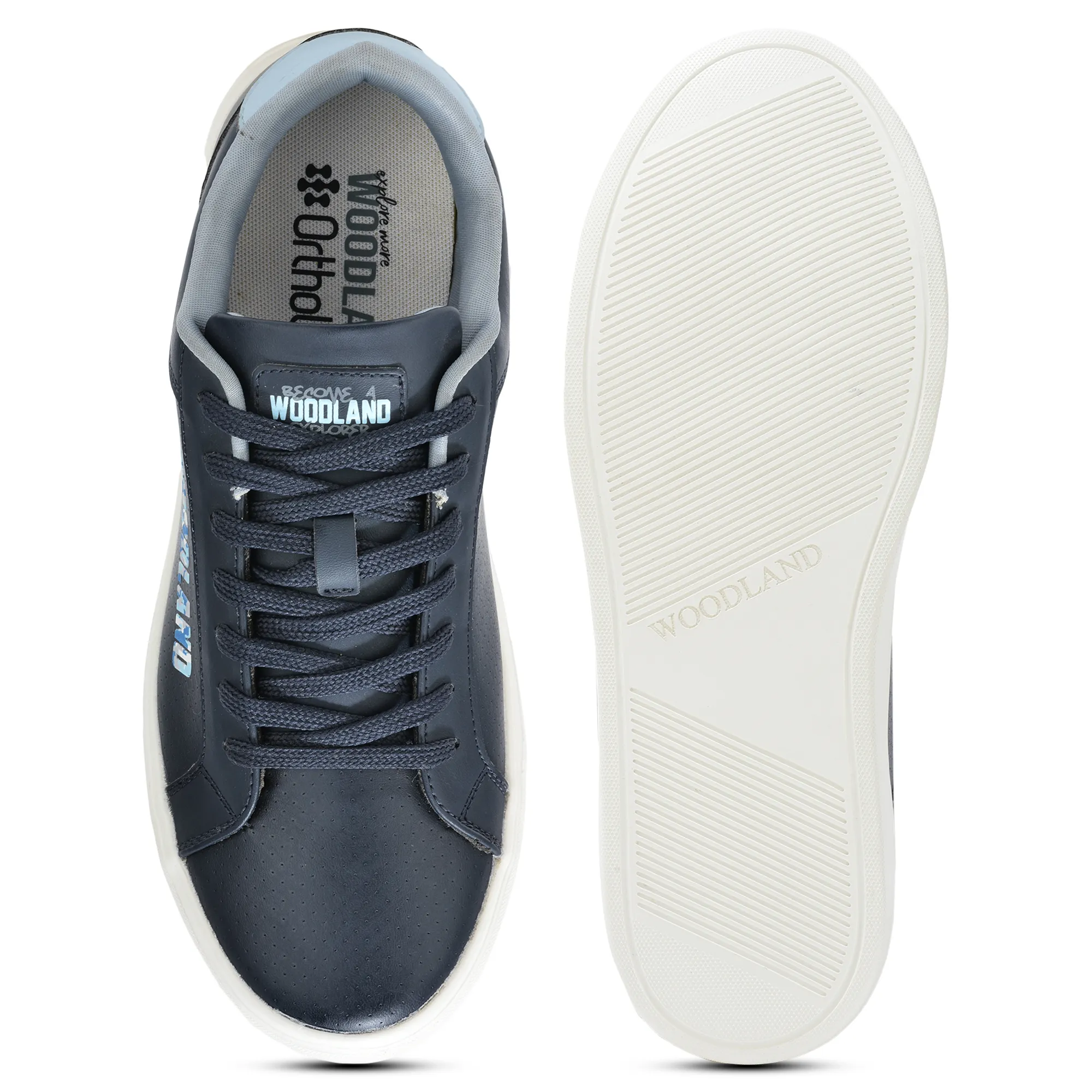 Navy Casual Sneakers for Men - Thumbnail 8