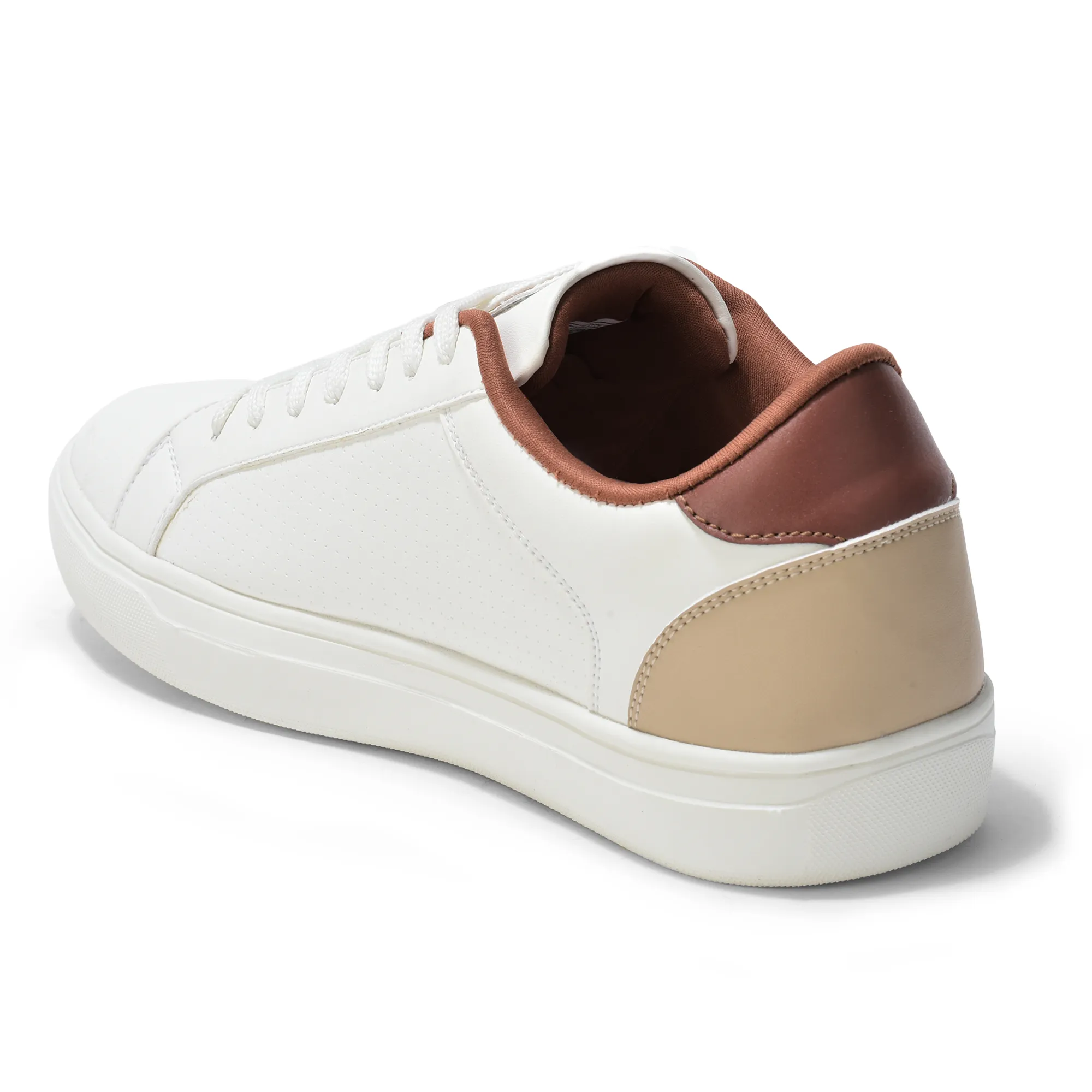 White Casual Sneakers for Men - Thumbnail 6