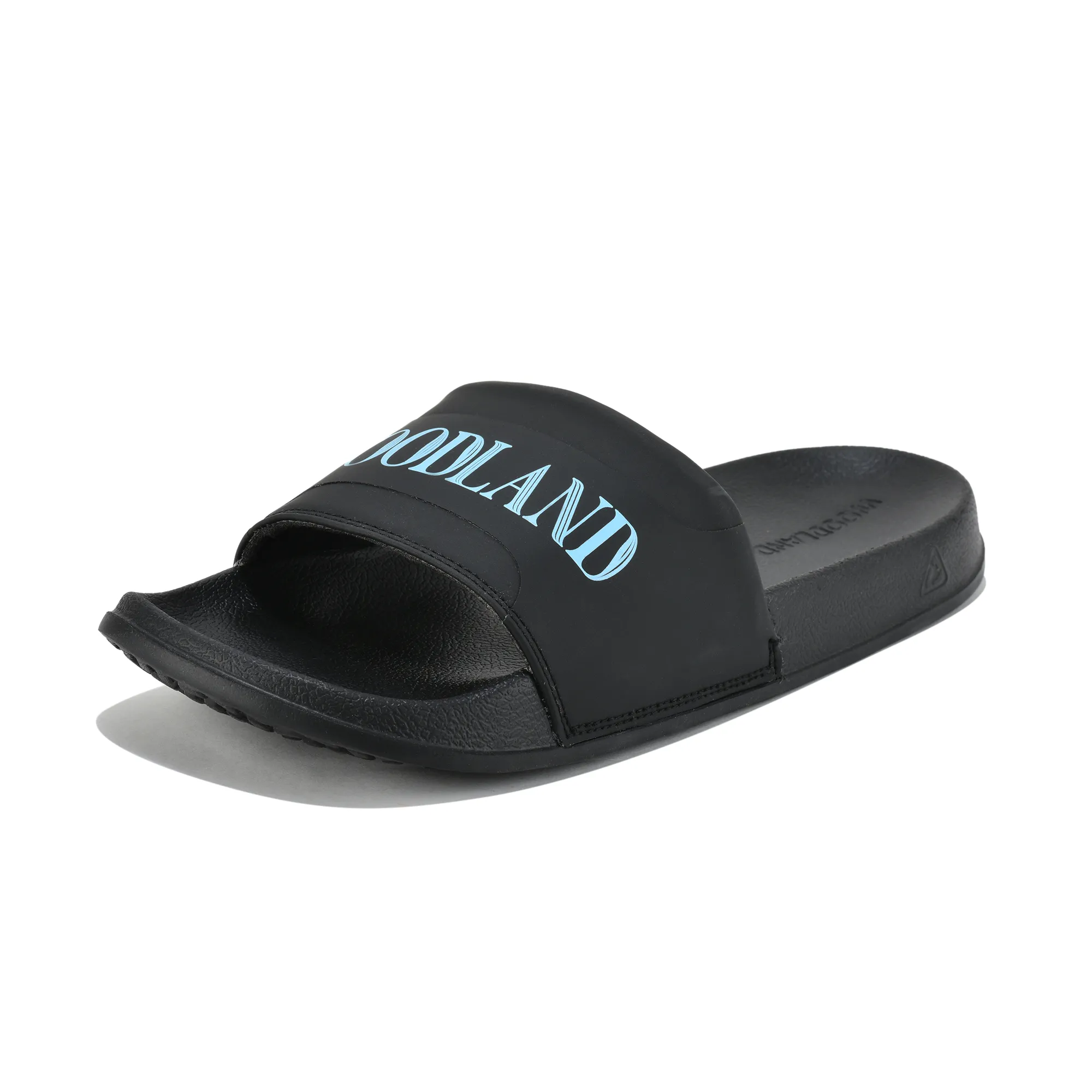 Men Black Polyurethane Casual Slippers - Thumbnail 11