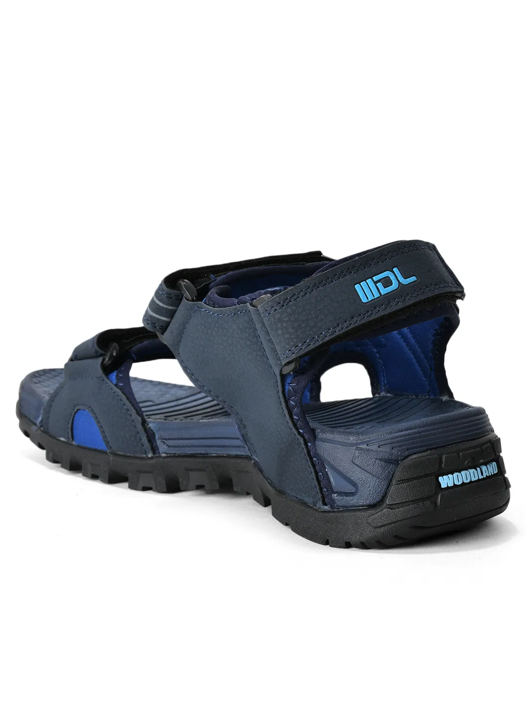 Navy Pu Multi Strap Mens Sports Sandals 7