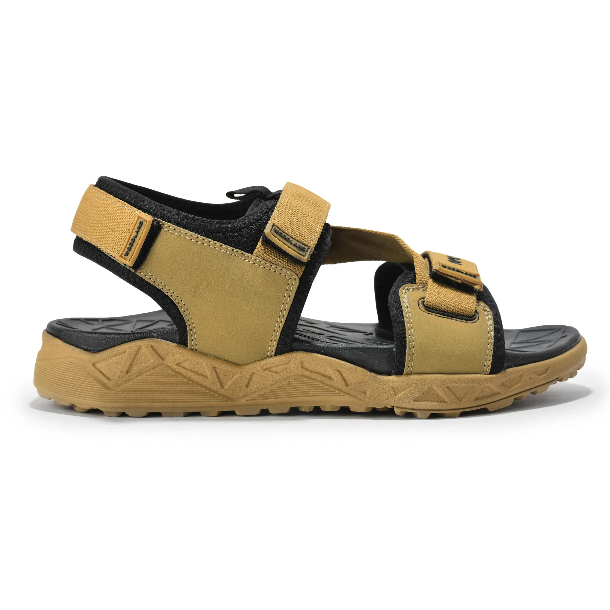 Woodland Men Camel Trailbound Outdoor Sports Sandals - Thumbnail 2