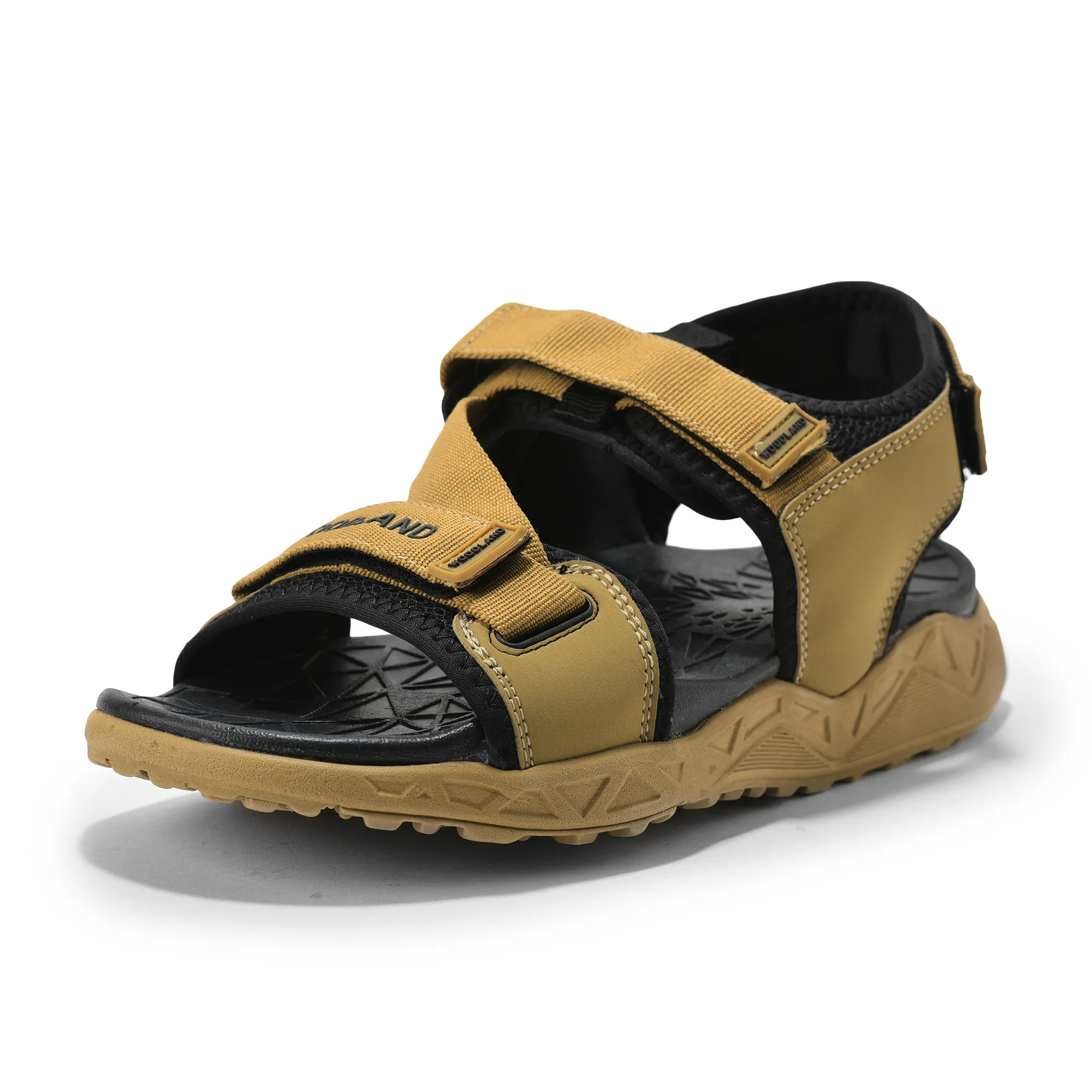 Woodland Men Camel Trailbound Outdoor Sports Sandals - Thumbnail 3