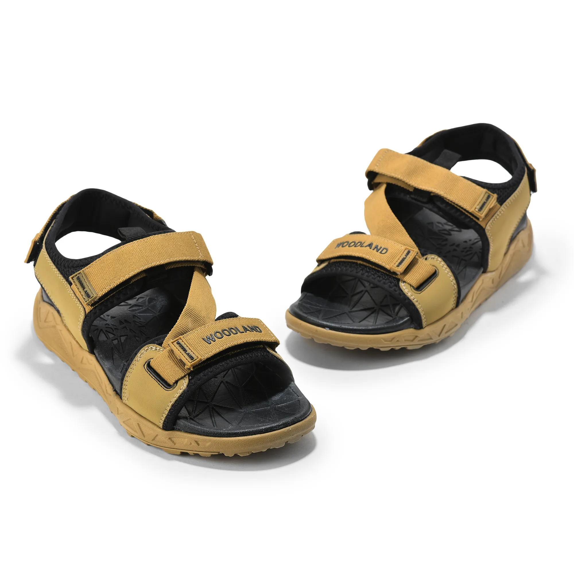 Woodland Men Camel Trailbound Outdoor Sports Sandals - Thumbnail 5