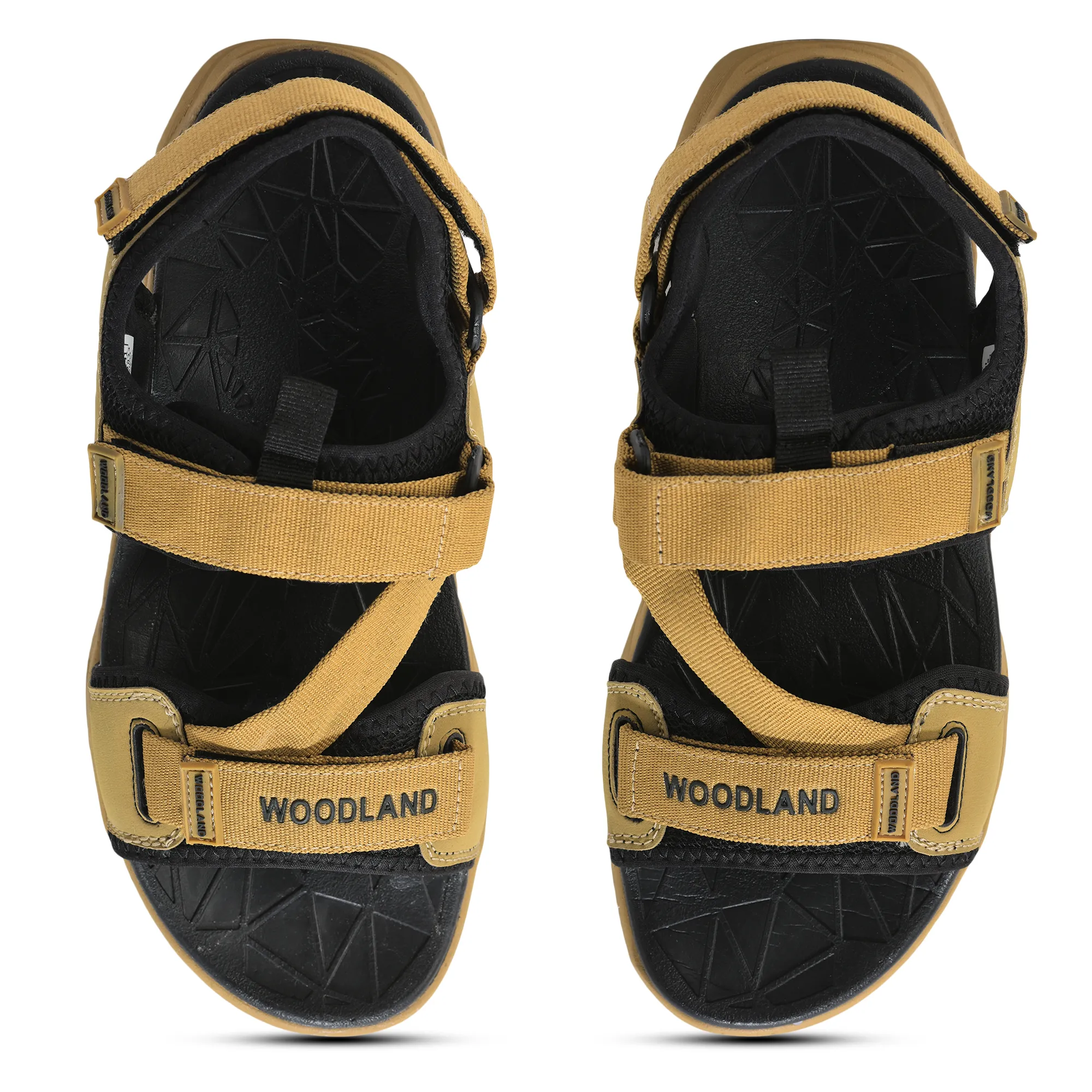 Woodland Men Camel Trailbound Outdoor Sports Sandals - Thumbnail 7