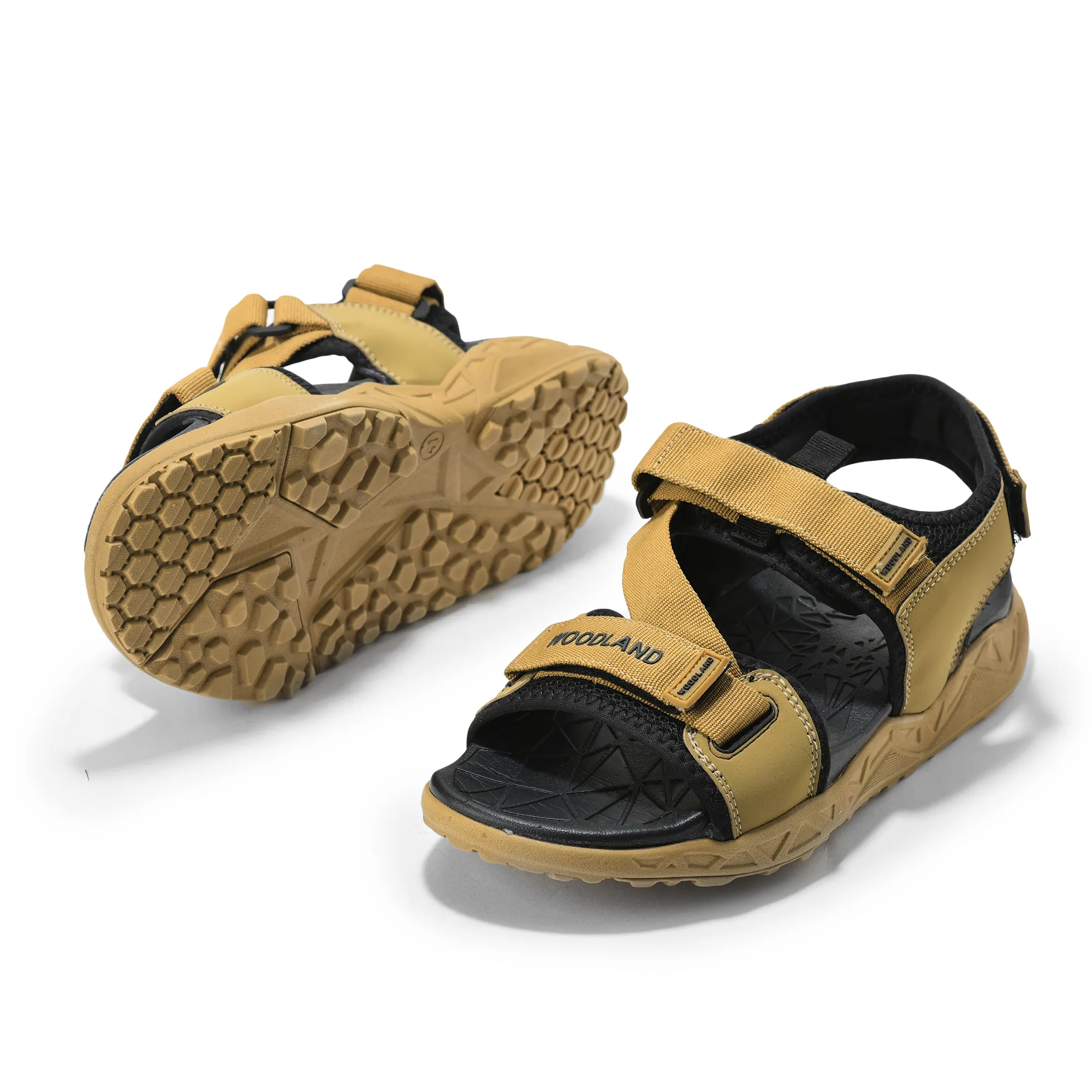 Woodland Men Camel Trailbound Outdoor Sports Sandals - Thumbnail 8