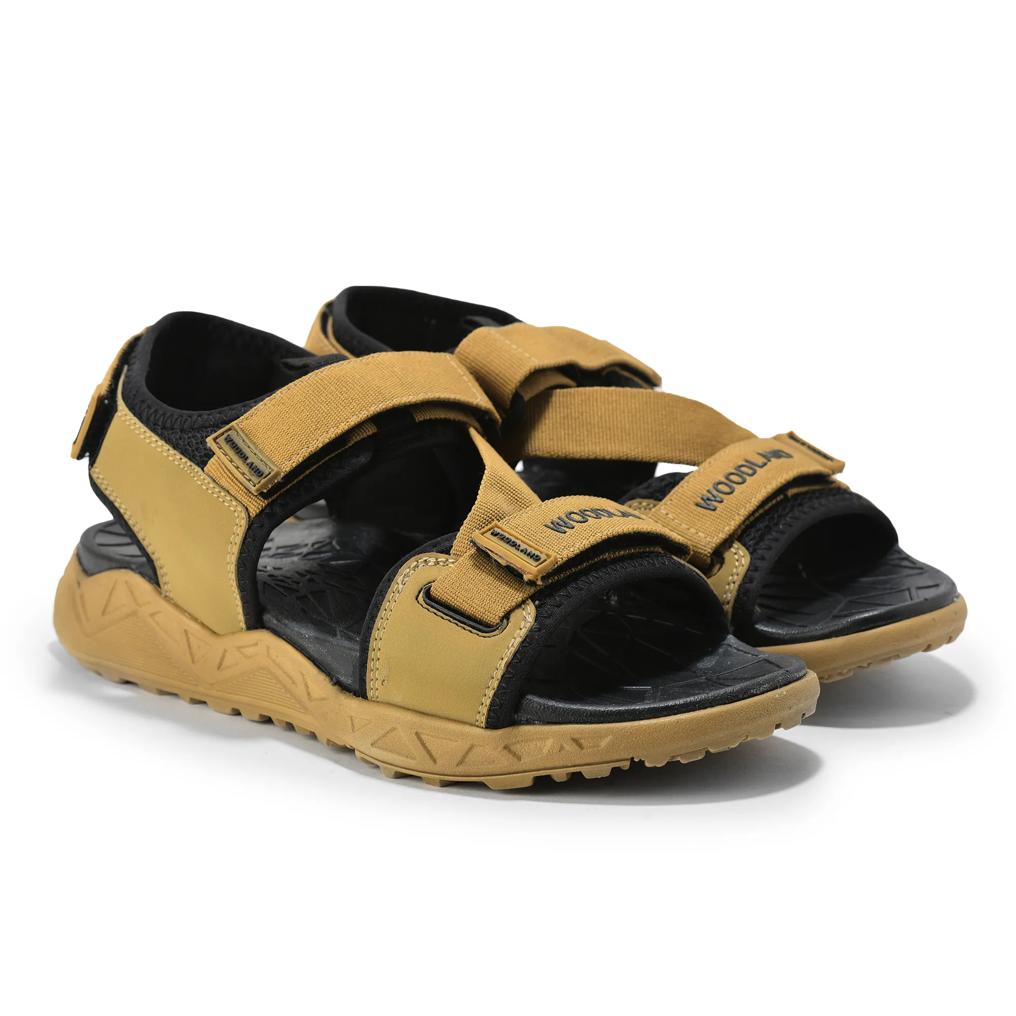 Woodland Men Camel Trailbound Outdoor Sports Sandals - Thumbnail 10