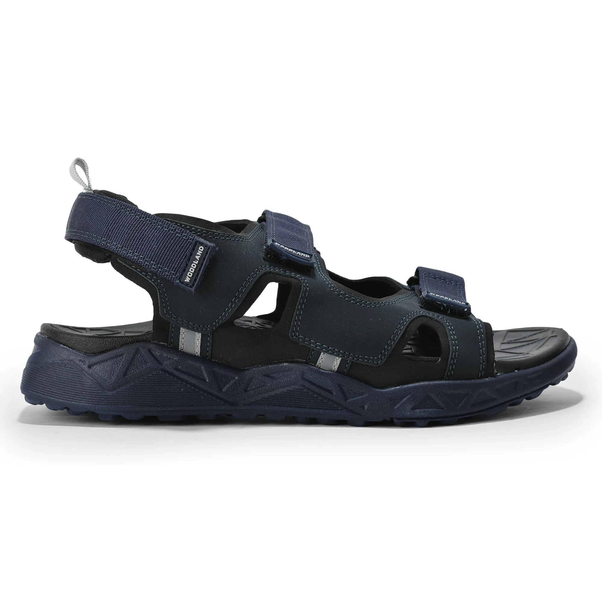 Woodland Men Navy Trailbound Outdoor Sports Sandals - Thumbnail 2